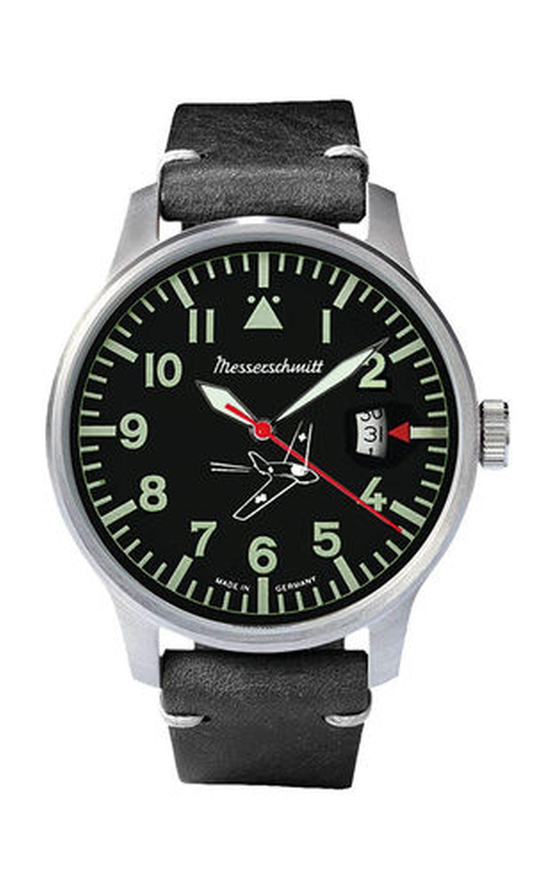 Quarzuhr Komet 163, 80 Jahre Fliegeruhr