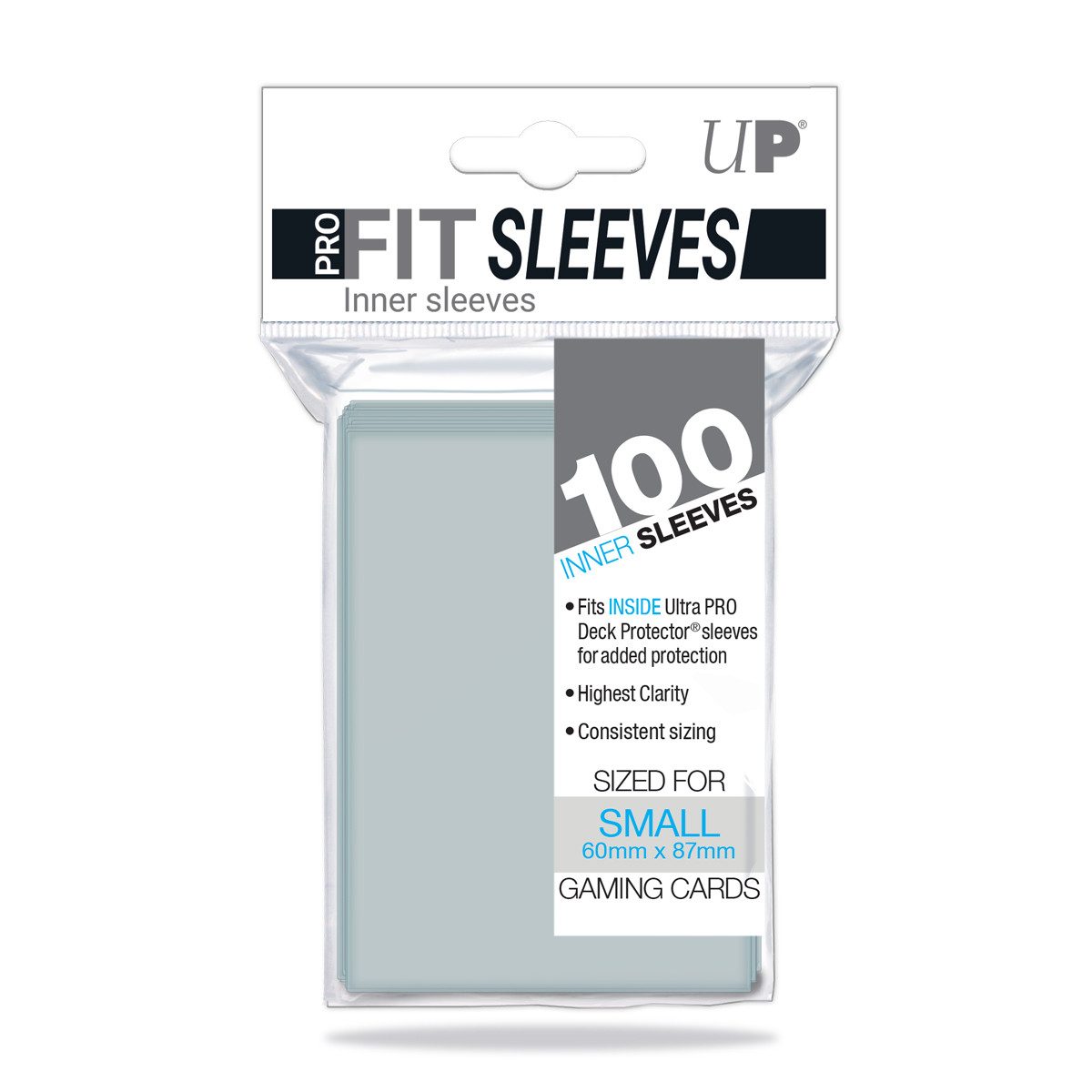 UltraPRO Sammelkarte 100 SMALL Pro-Fit Sleeves