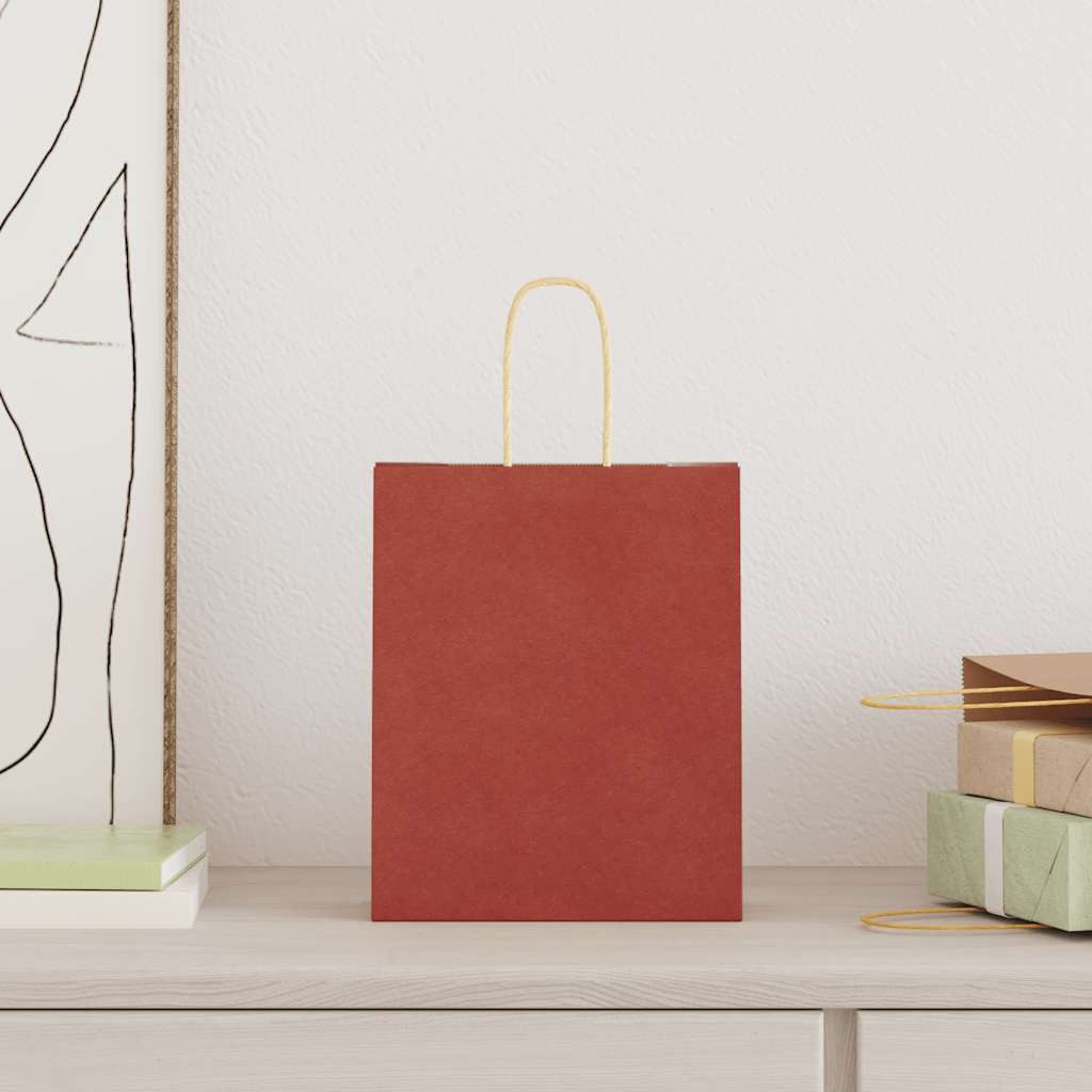 vidaXL Tragetasche Papiertragetaschen 250 Stk. mit günstig online kaufen