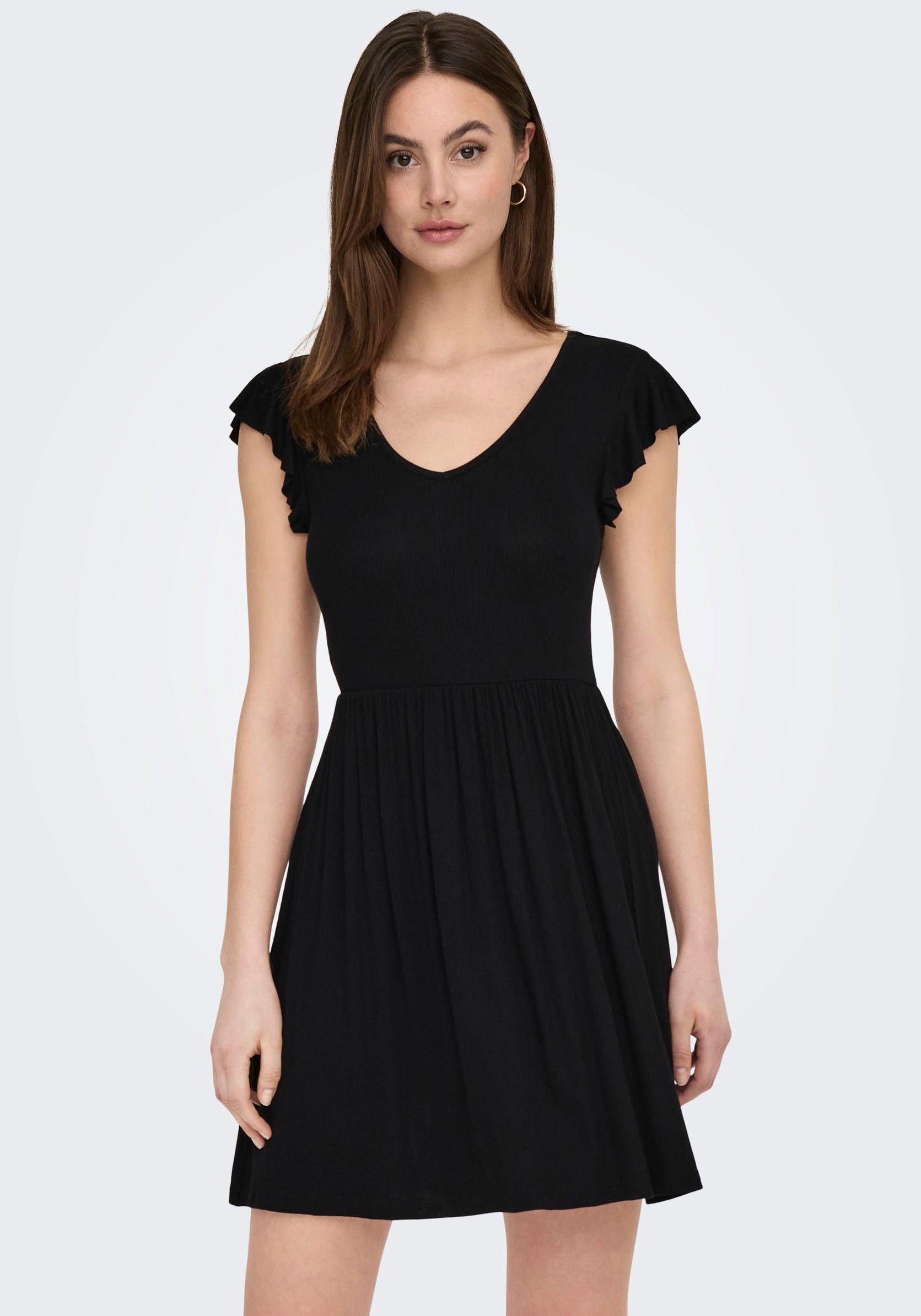 ONLY Jerseykleid ONLBELIA S/L DRESS Black