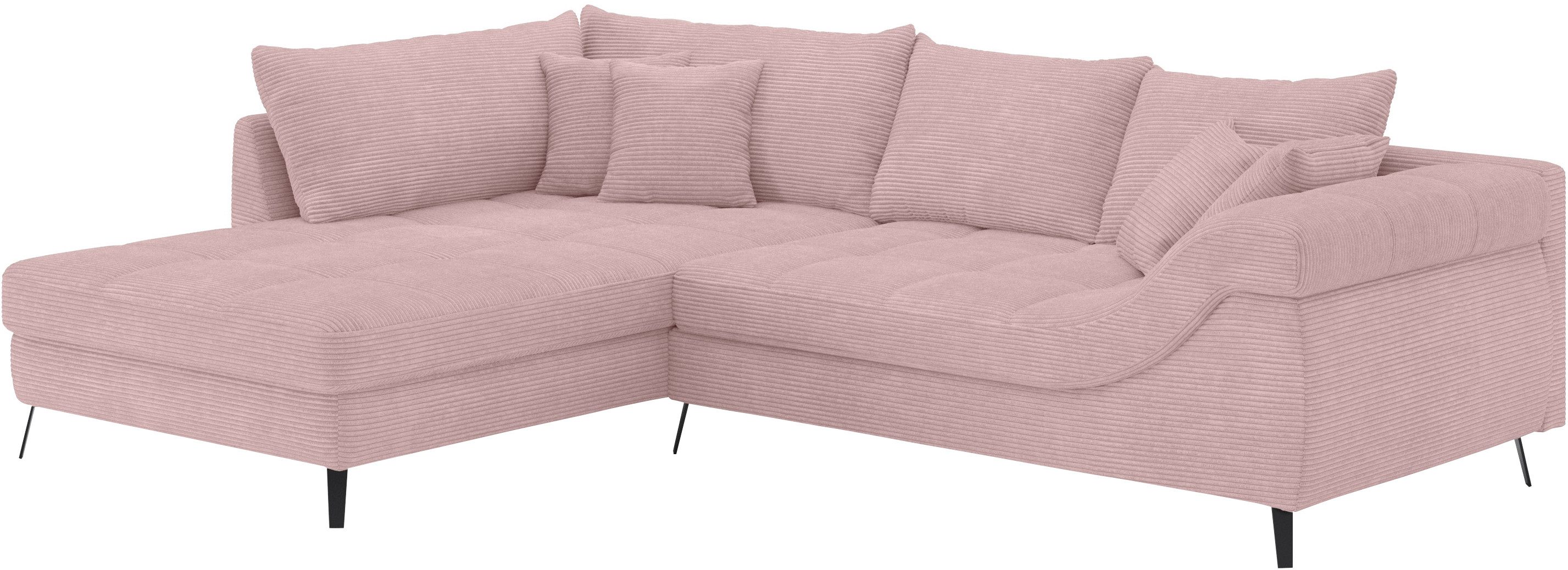 Mr. Couch Ecksofa Portofino L-Form, 4 günstig online kaufen