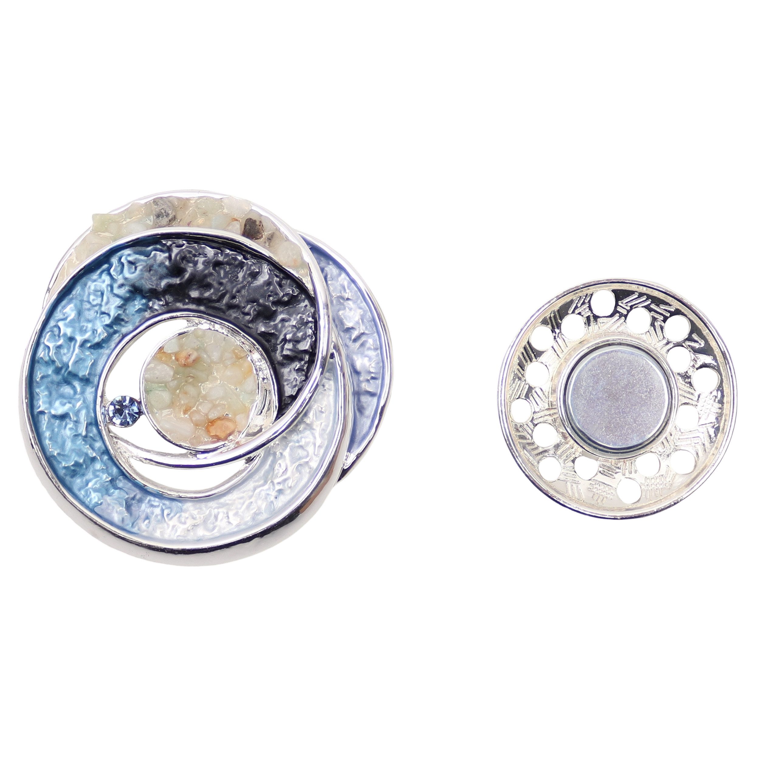 MIRROSI Brosche Magnetbrosche für Damen elegant, wunderschönes Design