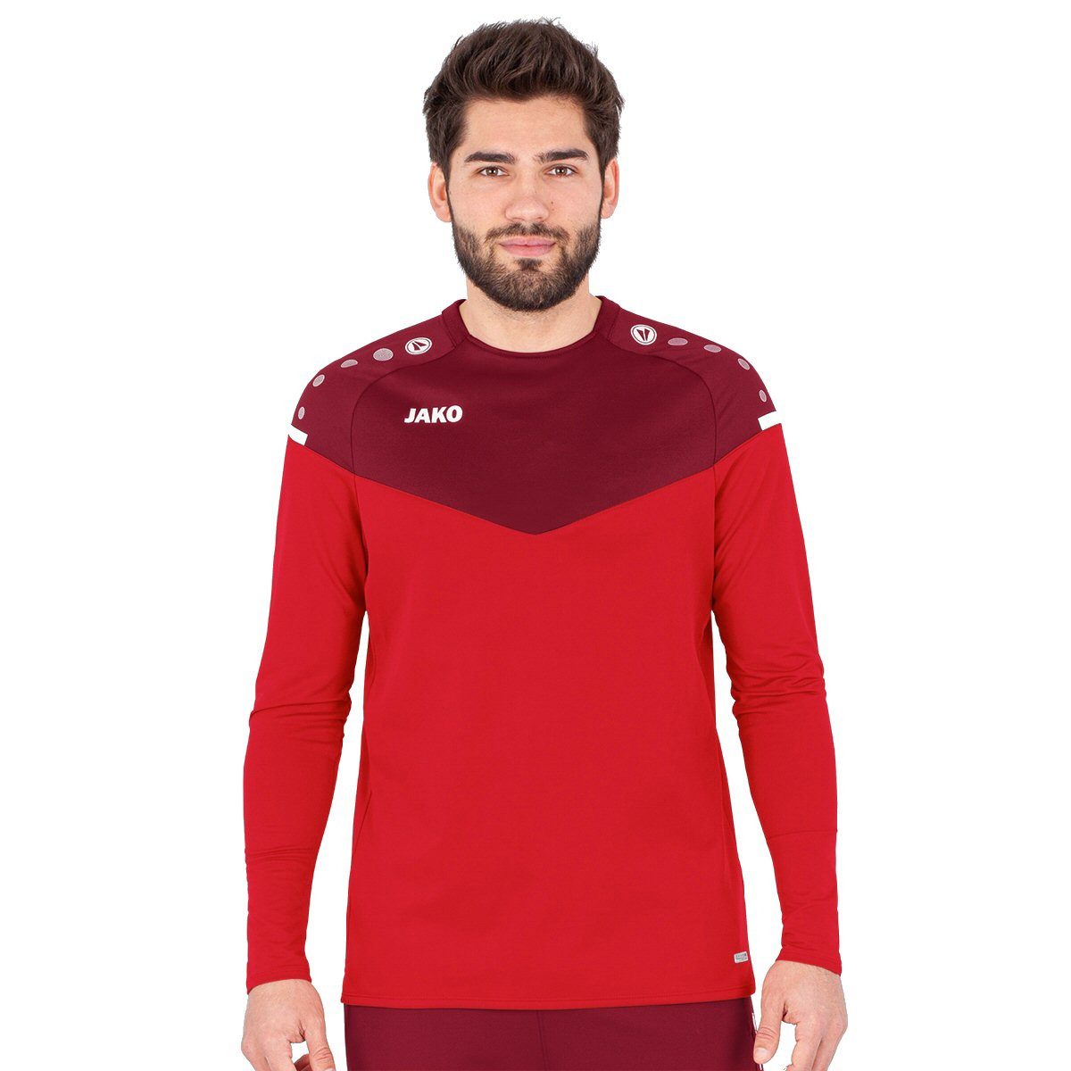 Langarmshirt Sweat Champ 2.0 (100% Polyester) rot Herren