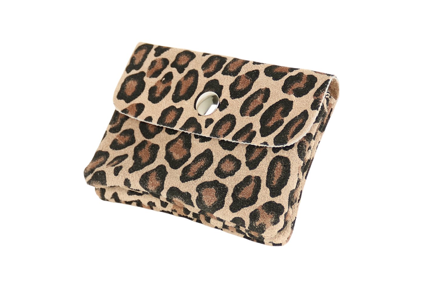 MIRROSI Mini Geldbörse Kleines Mittelgroßes Portemonnaie MADE IN ITALY Echtleder (11x8x2cm BxHxT), viele tolle Trendfarben zur Auswahl, leicht