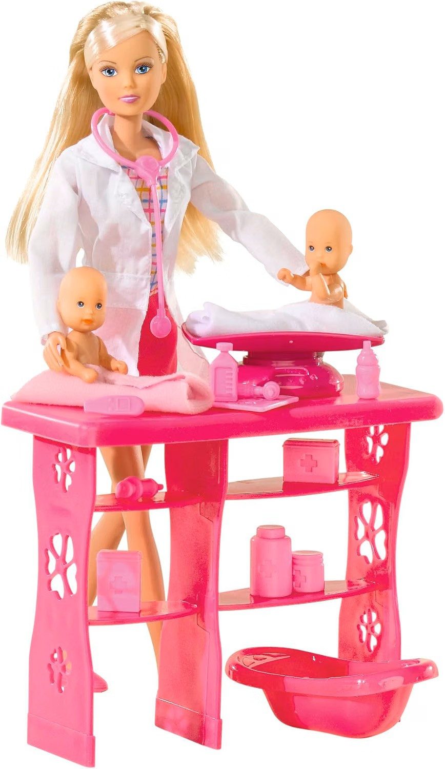 SIMBA Anziehpuppe STEFFI Steffi LOVE - Baby Doktor