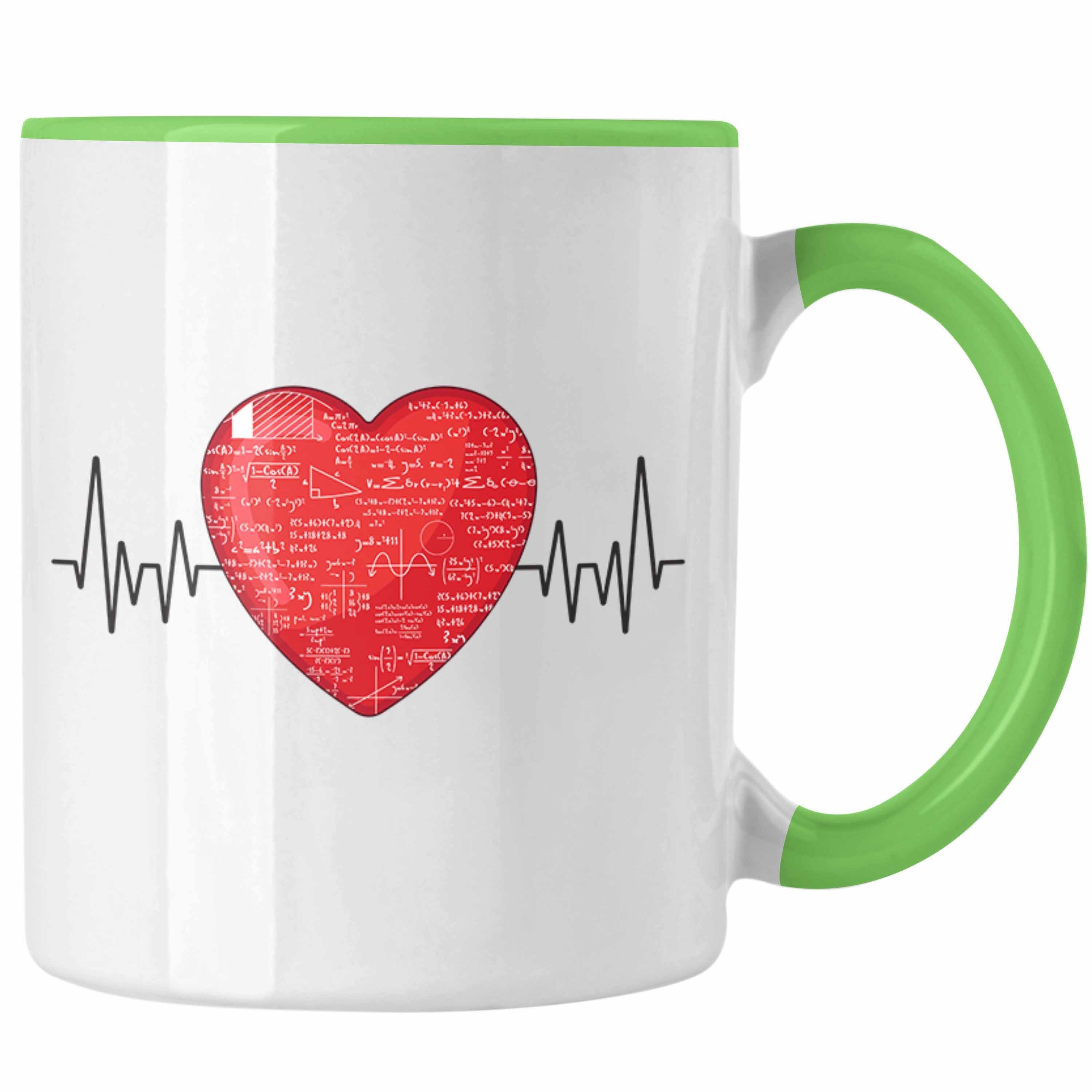 Trendation Pinguin Tasse Mit Herzschlag-Motiv – Spülmaschinenfest, Beidseitig Bedruckt, Geschenk Für Mädchen