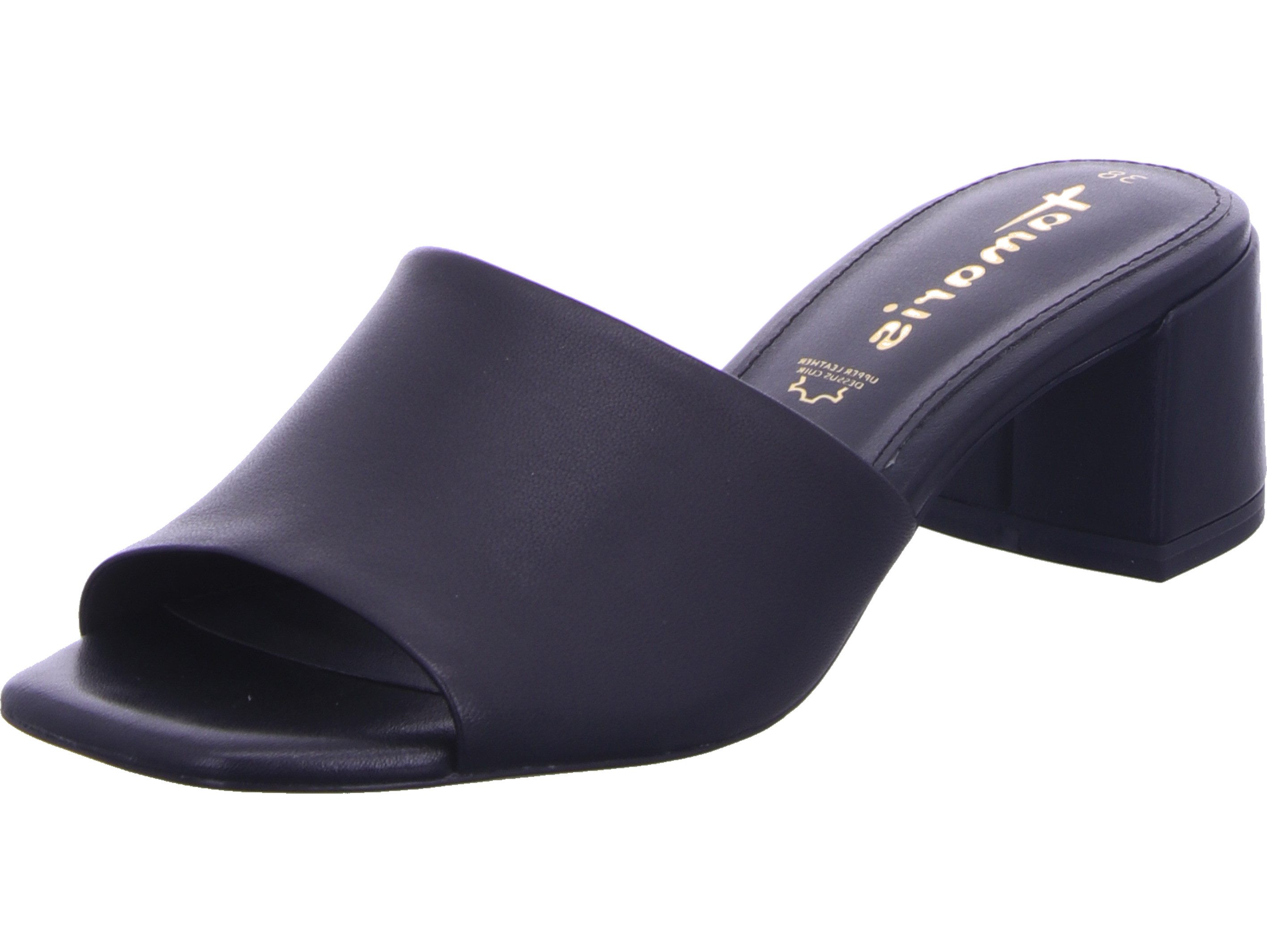 Tamaris Pantolette echtes Leder günstig online kaufen
