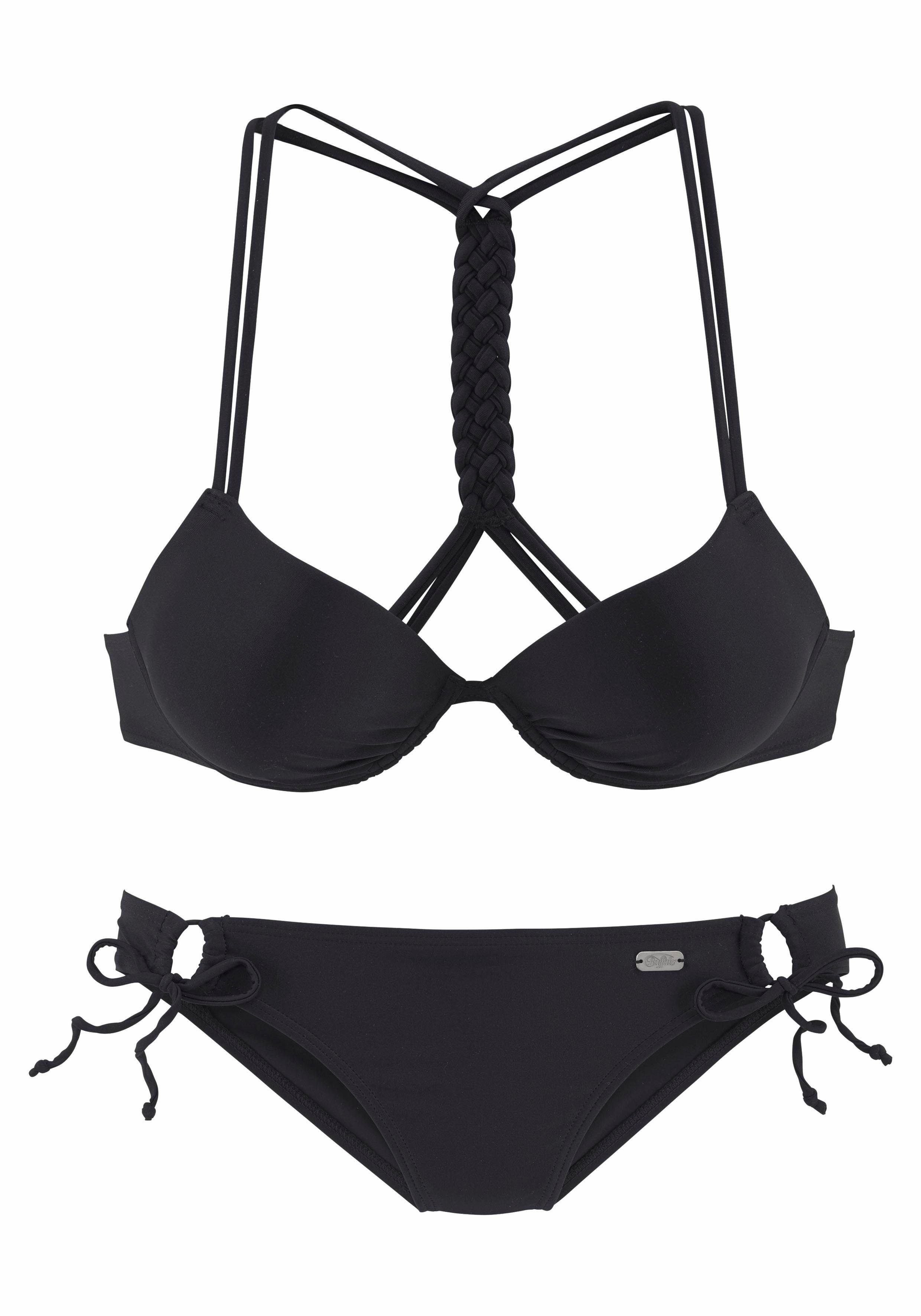 Buffalo Push-Up-Bikini mit geflochtenem Rückendetail günstig online kaufen