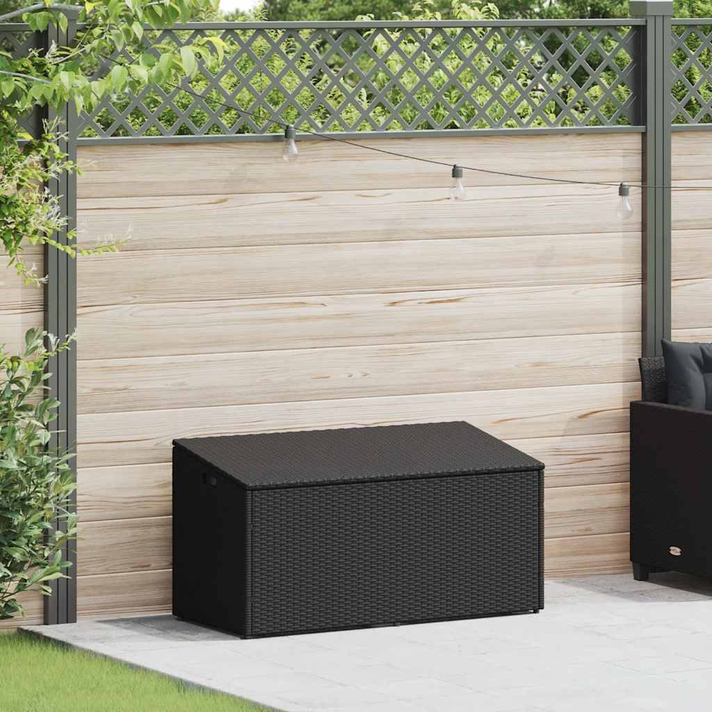 vidaXL Gartenbox Garten-Auflagenbox Schwarz 110x50x58 cm günstig online kaufen