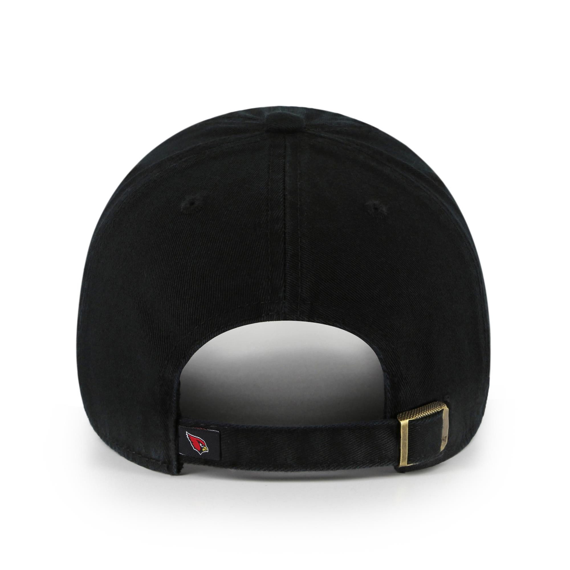 '47 Brand Baseball Cap '47 Brand NFL Cap Arizona Cardinals '47 CLEAN UP (Basecap, Basecap) Strapback-Verschluss mit Cardinals Fähnchen