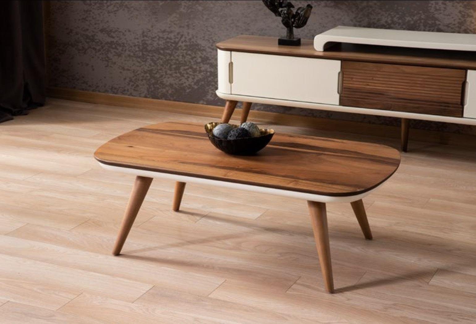 Wohnzimmer Tisch Couchtisch Braun Holz JVmoebel Modern Beistelltisch Couchtisch, Neu Luxus