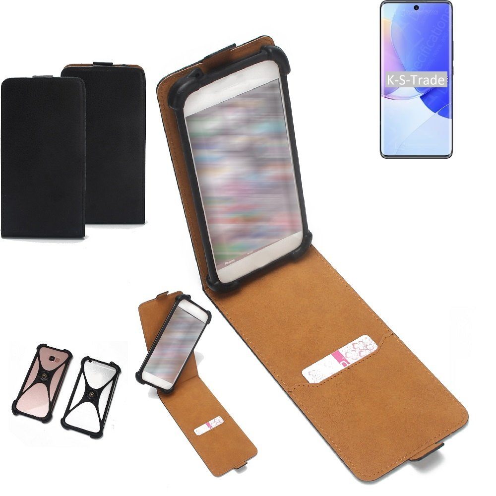 K-S-Trade Handyhülle für Huawei nova 9, Handyhülle Schutzhülle Hülle Case Cover Flip Style Bumper
