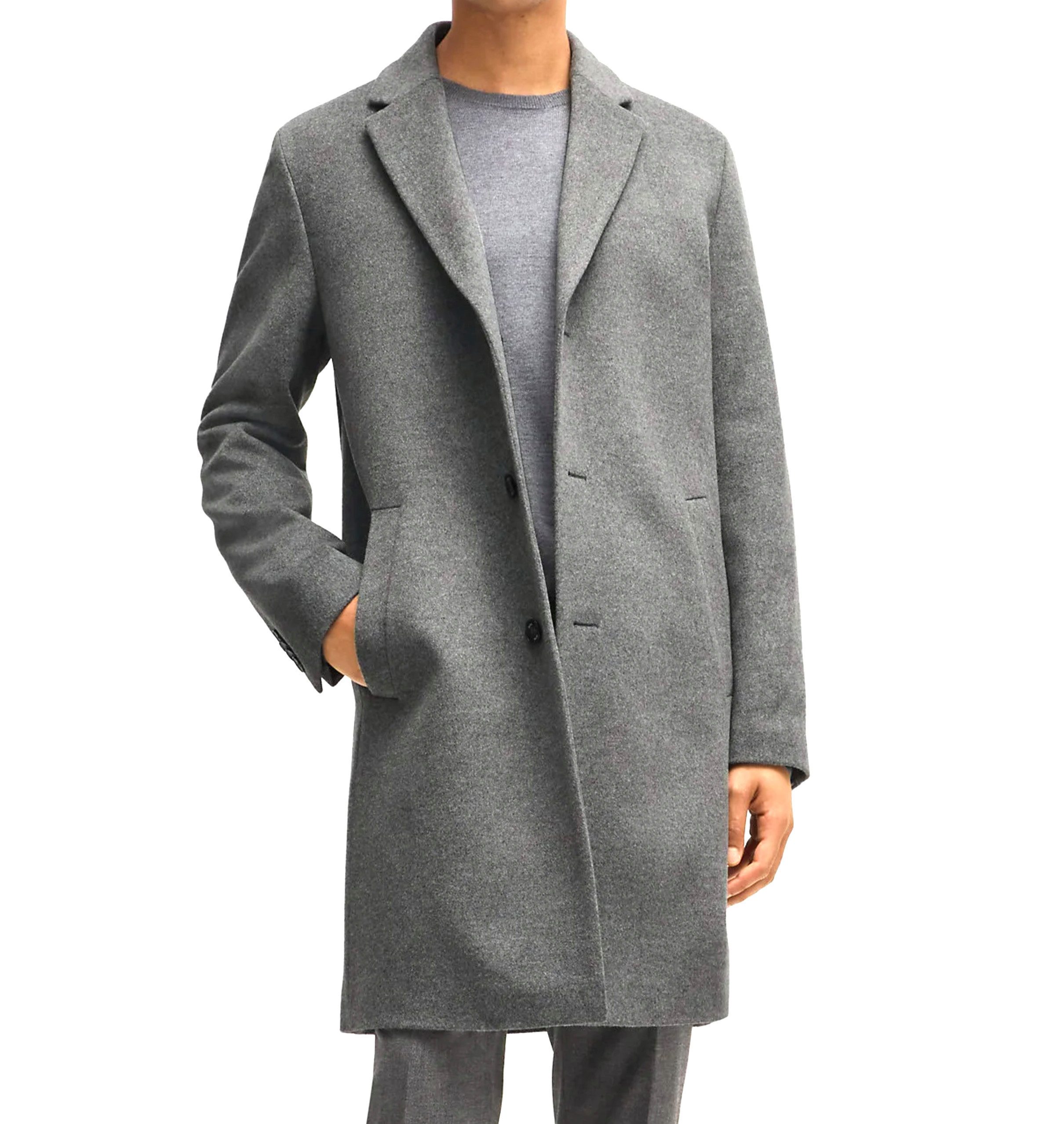 Keskin Collection Kurzmantel Edler Mantel Wolloptik Flexibler Stoff Modern- günstig online kaufen