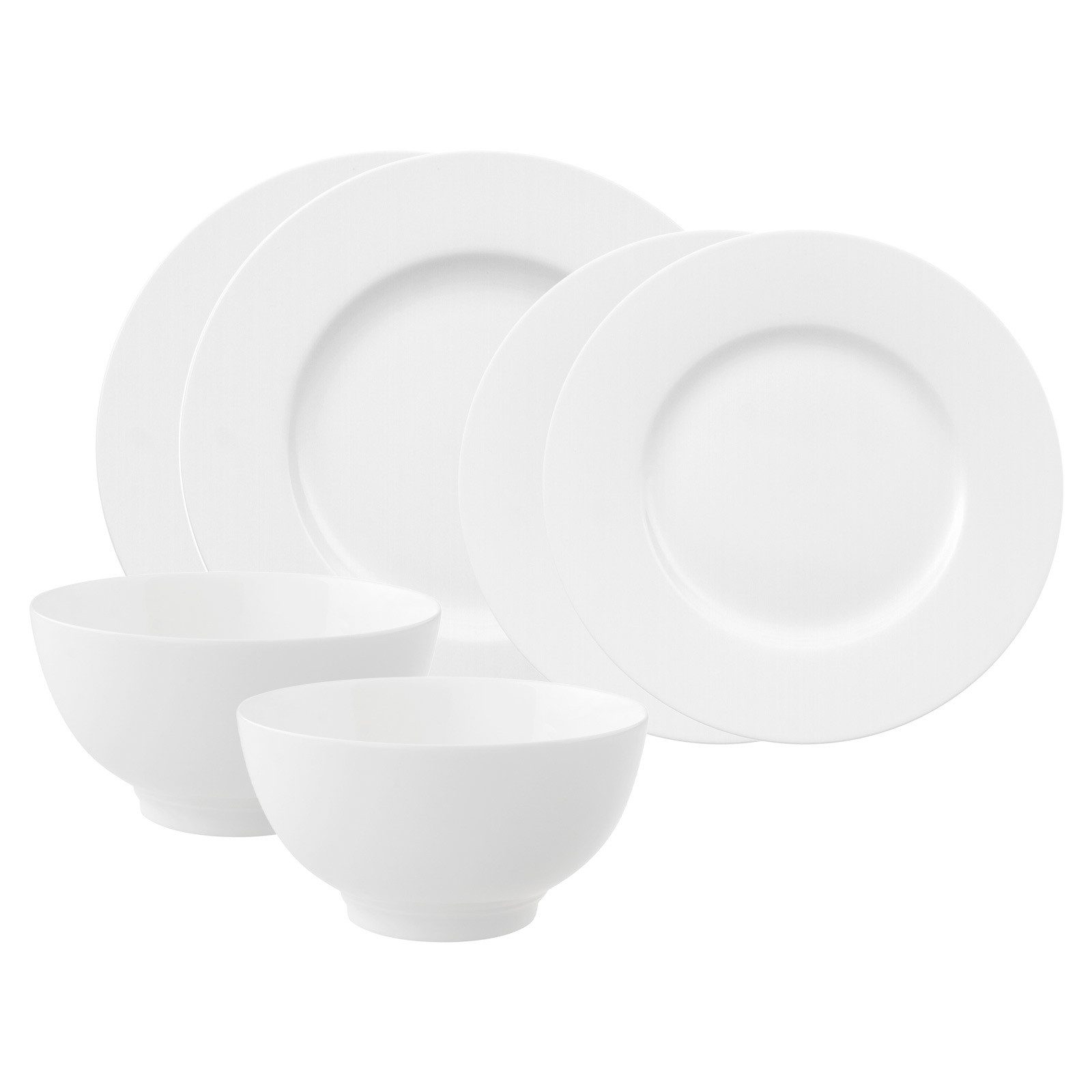 Villeroy & Boch Kombiservice Royal Basic-Set 6-tlg. (6-tlg), 2 Personen, Porzellan