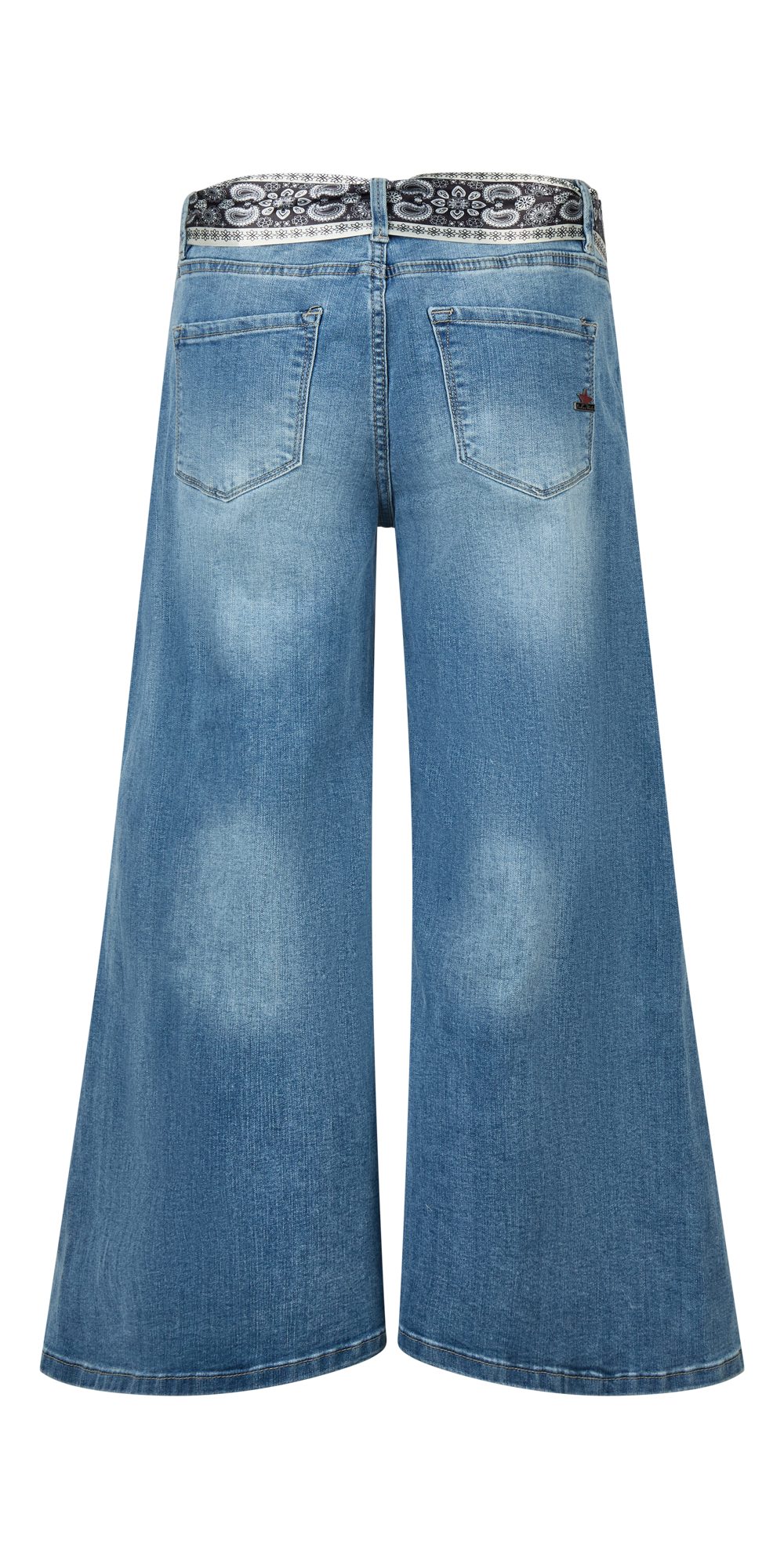 Buena Vista Palazzohose Italy Palazzo stretch Denim - Jeans Damen - Palazzo günstig online kaufen