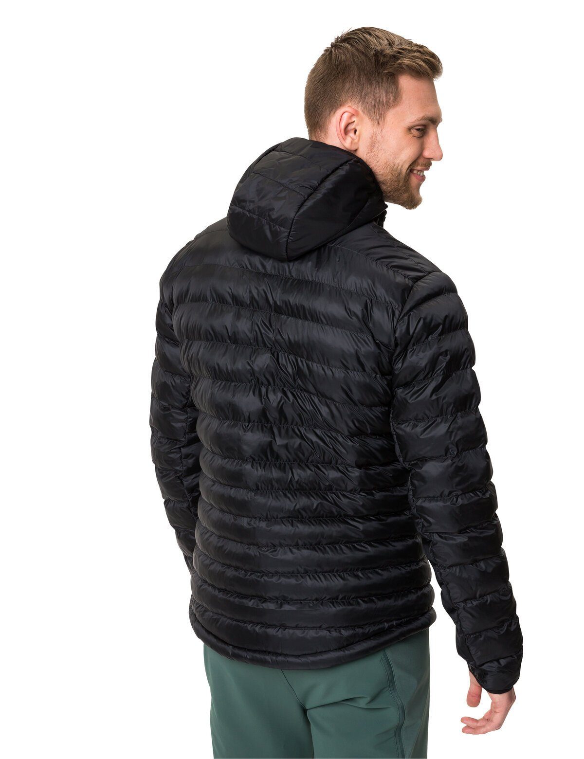 Hooded (1-St) black Men's Jacket Batura VAUDE Klimaneutral kompensiert Outdoorjacke Insulation