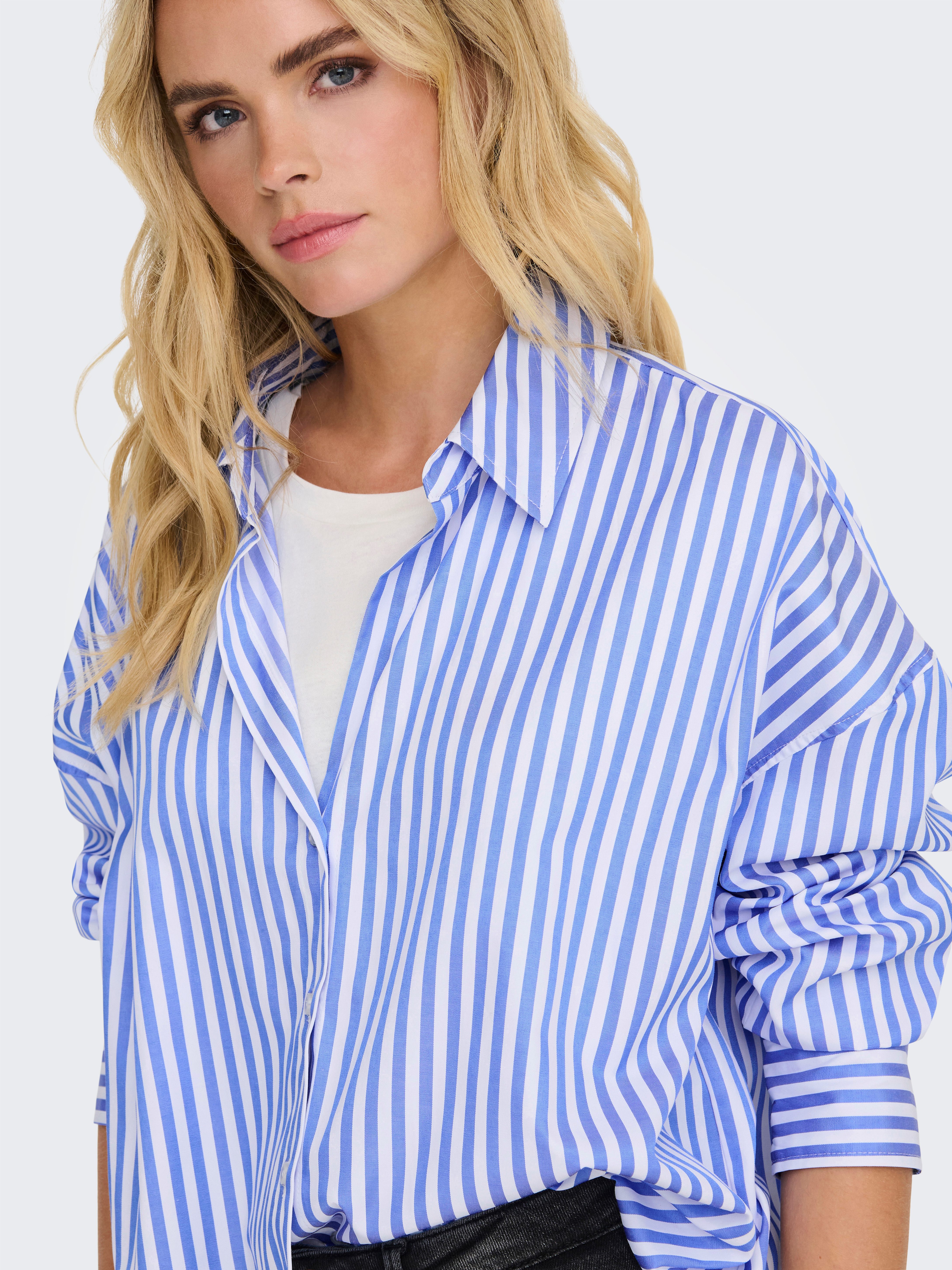 JDY Hemdbluse JDYVESPER L/S LOOSE SHIRT WVN NOOS