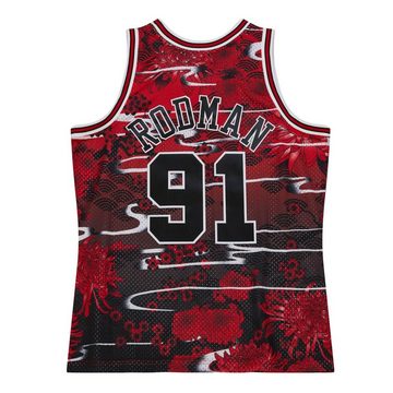 Mitchell & Ness Basketballtrikot Swingman Jersey Chicago Bulls ASIAN Dennis Rodman