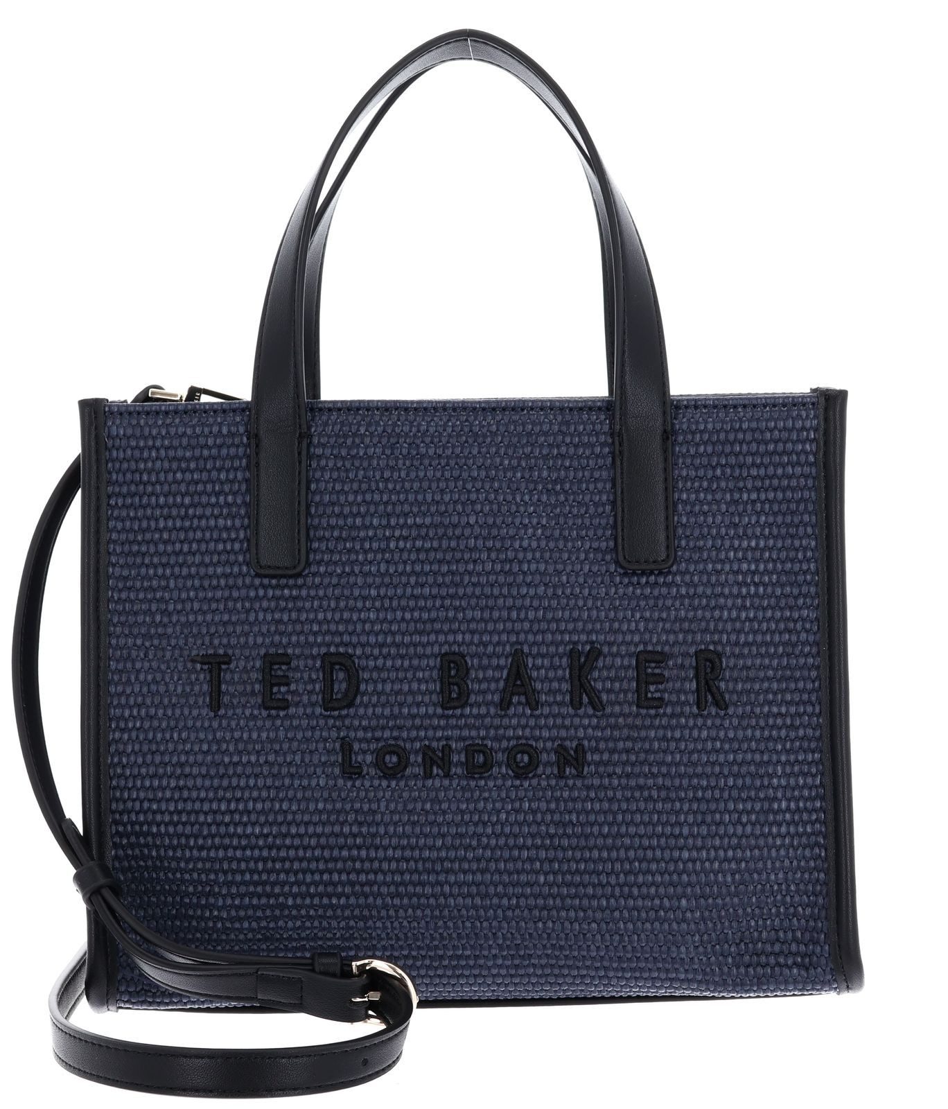Ted Baker Handtasche Faux Raffia Small Icon Bag