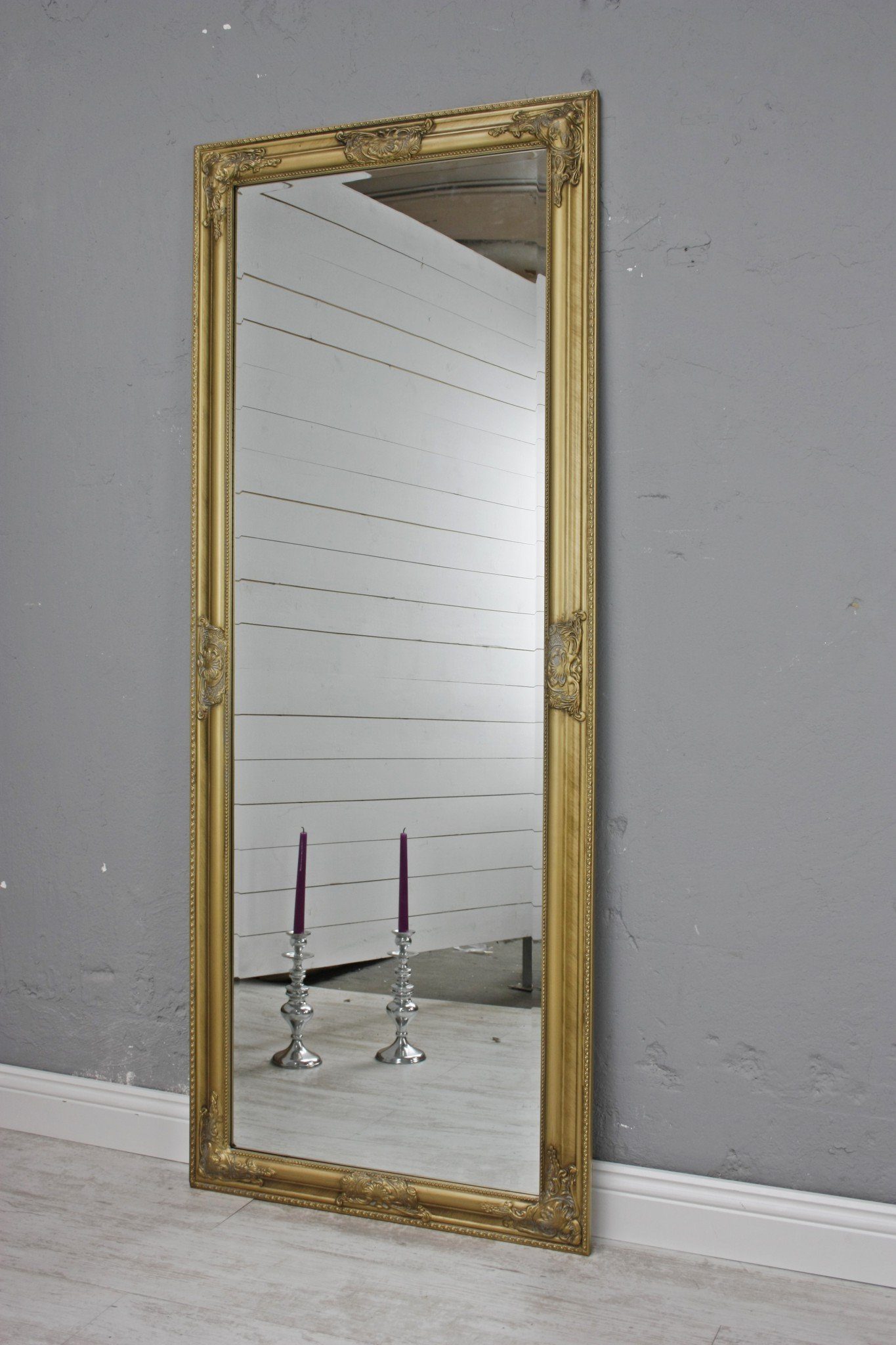 gold Barock barock cm Wandspiegel Stil Spiegel: gold Wandspiegel 150x60x7 Spiegel elbmöbel verziert 150cm,