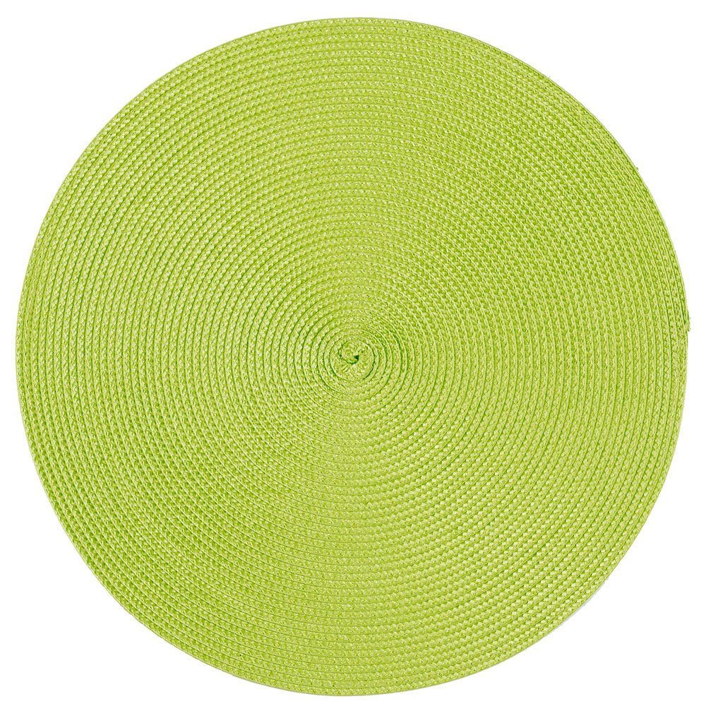 Haus und Deko Platzset Platzset rund ca. 35 cm Ø abwaschbar Bast Optik Tisc günstig online kaufen