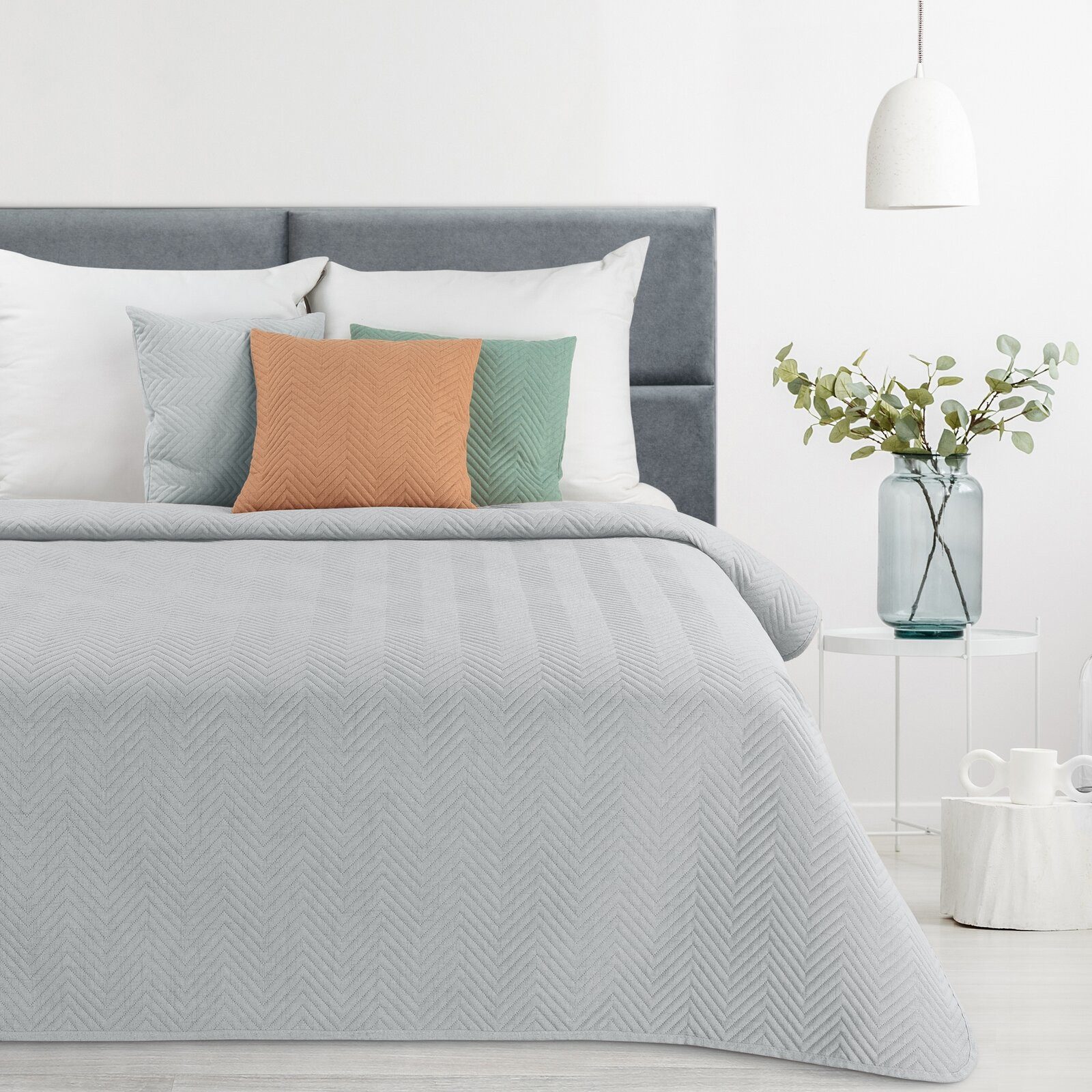 Eurofirany Bettüberwurf Steppdecke, Zweiseitiger Überwurf Tagesdecke 200x22 günstig online kaufen