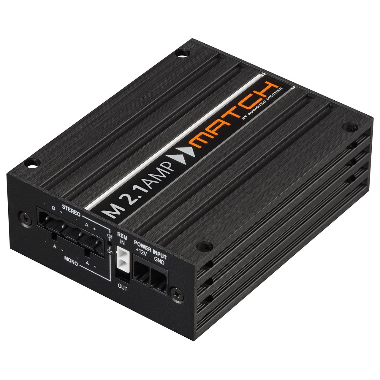 Match UP M 2.1AMP, 1-Kanal / 2-Kanal Micro-Verstärker Verstärker