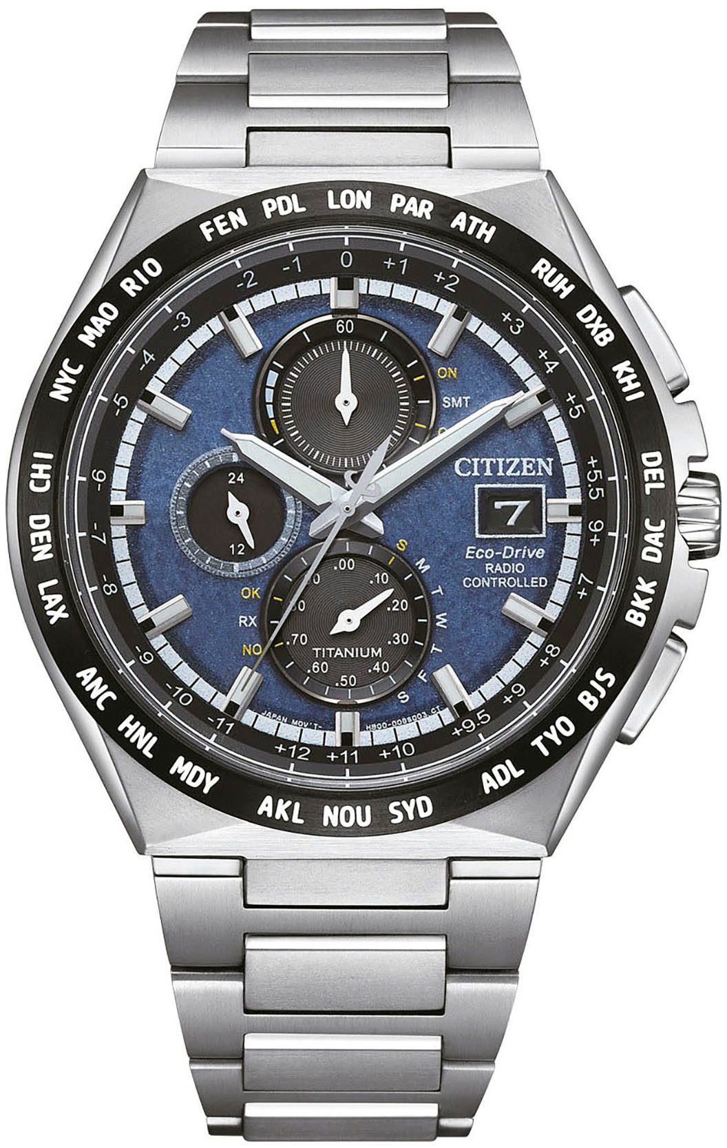 Citizen Funkchronograph AT8238-84L, Armbanduhr, Solar, Herrenuhr, günstig online kaufen