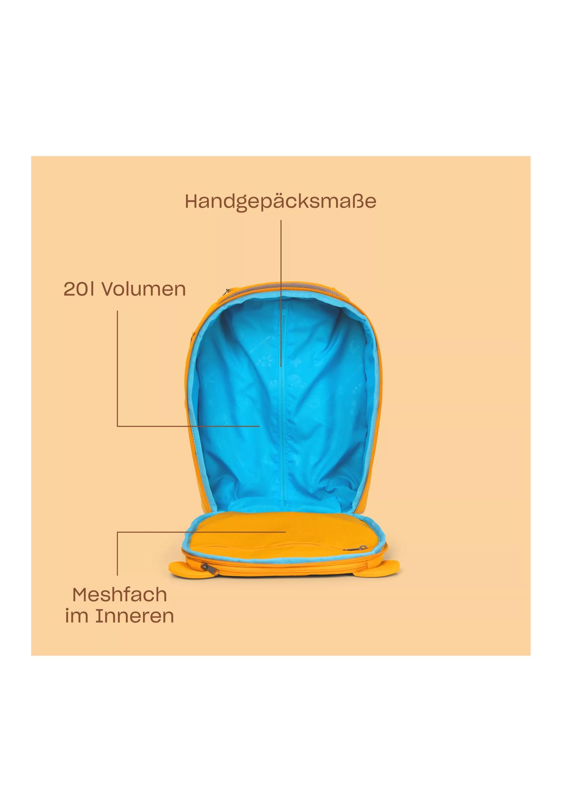 Affenzahn Kinderkoffer Kinderkoffer ., 2 Rollen, Handgepäck