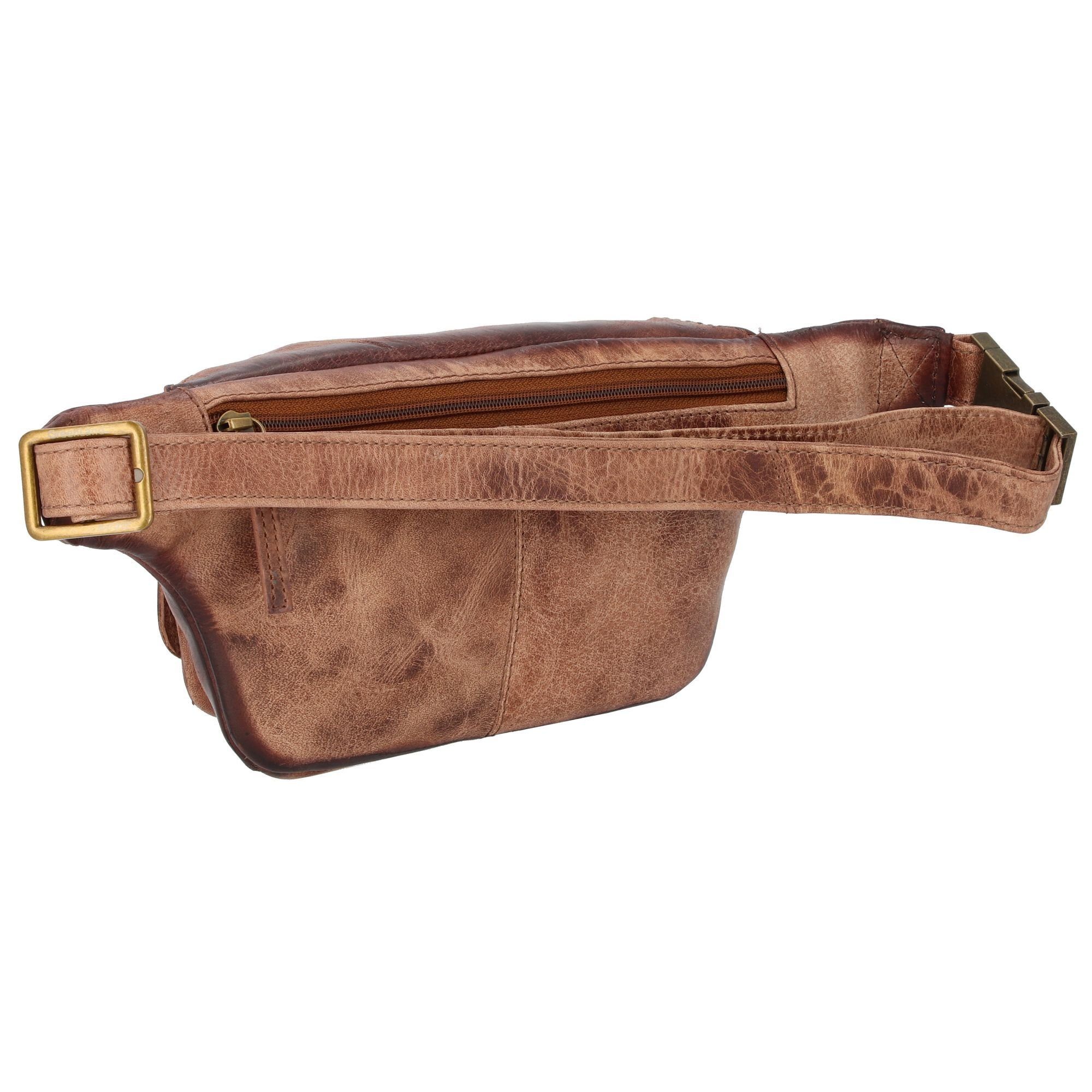 GreenLand Nature Gürteltasche Mascu & Line, Leder