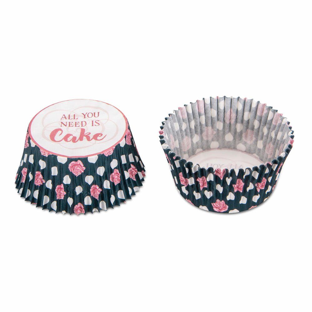 Muffinform Papier All You Need Is Cake Maxi 50 Stück