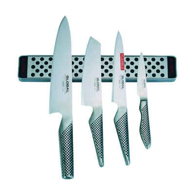 GLOBAL Messer-Set, G-251138/M30 Messerset und Magnetleiste, 5 teilig