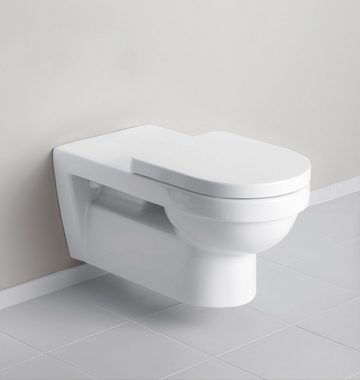 Villeroy & Boch WC-Sitz Architectura Vita, ViCare 375 x 465 x 60 mm - Weiß Alpin