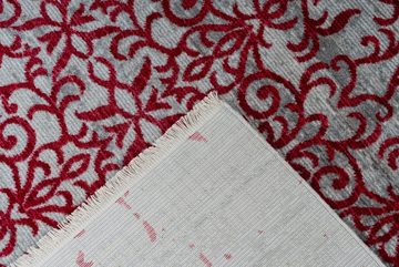 Teppich Rossa 660, calo-deluxe, rechteckig, Höhe: 5 mm, Vintage Optik, Wohnzimmer