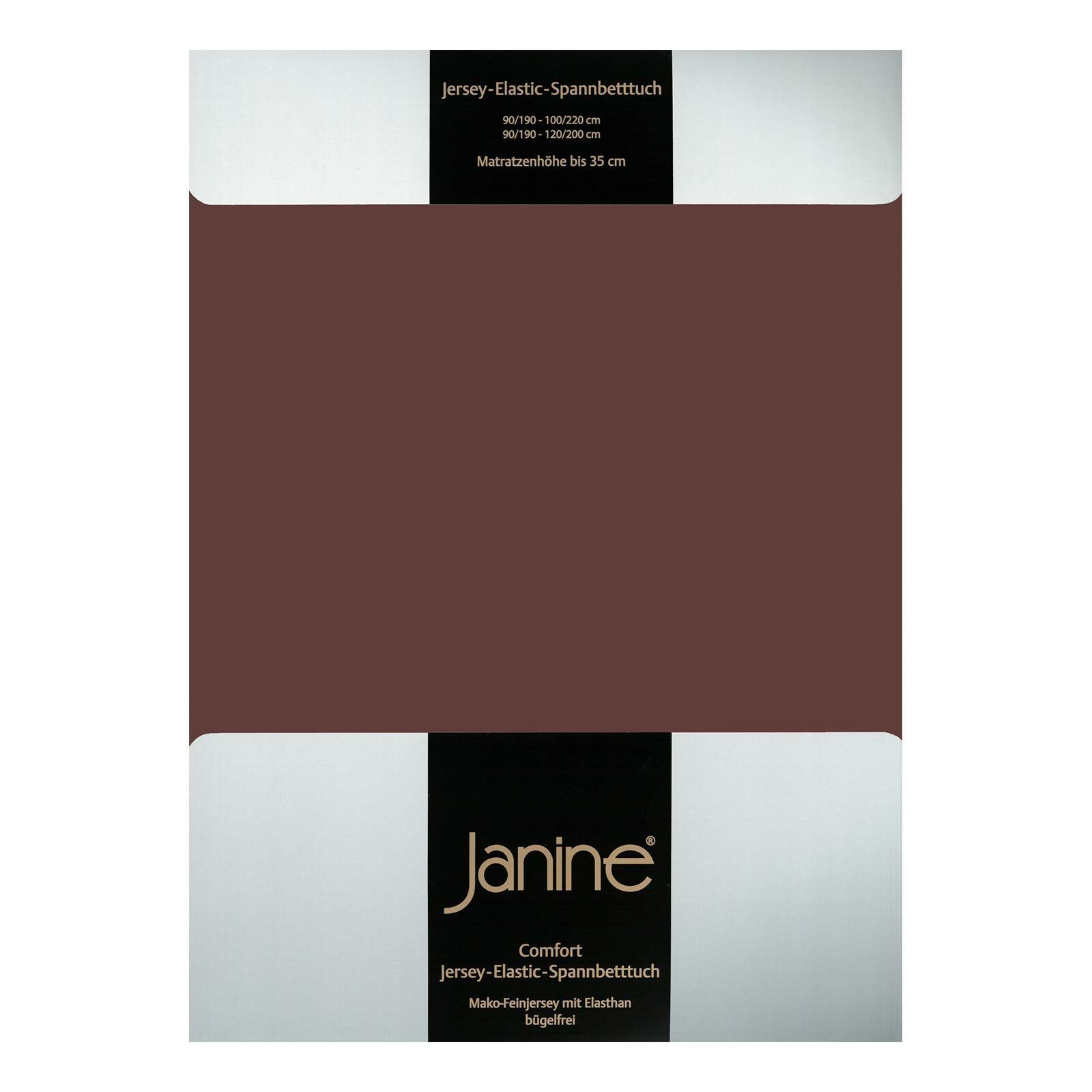 Janine Spannbettlaken ELASTIC 5002, Jersey-Elasthan, Gummizug: günstig online kaufen
