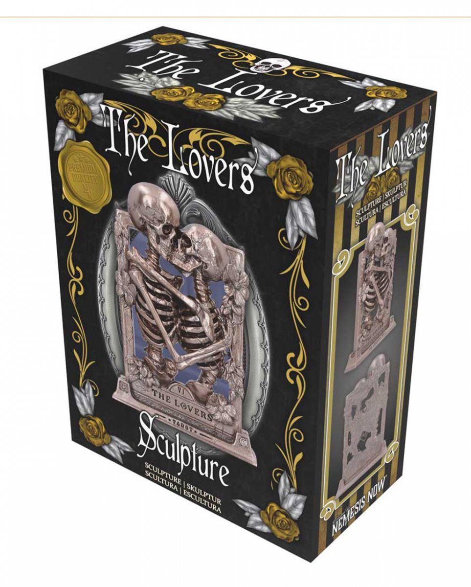 Gothic Horror-Shop Ornament 20 “The Dekofigur Lovers” Standbild Skelett