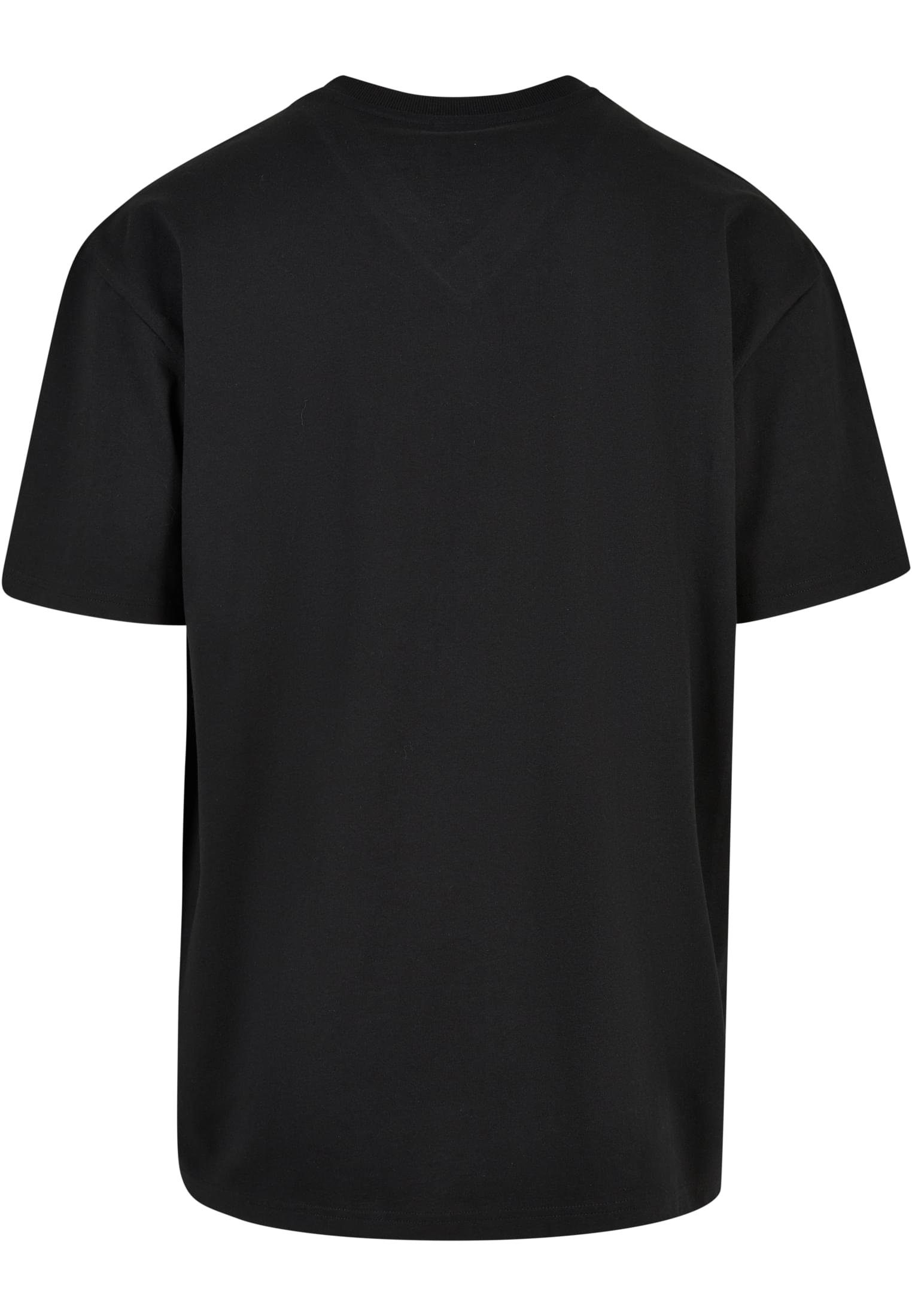 black Kurzarmshirt V-Neck Oversized Herren (1-tlg) Tee Organic URBAN CLASSICS