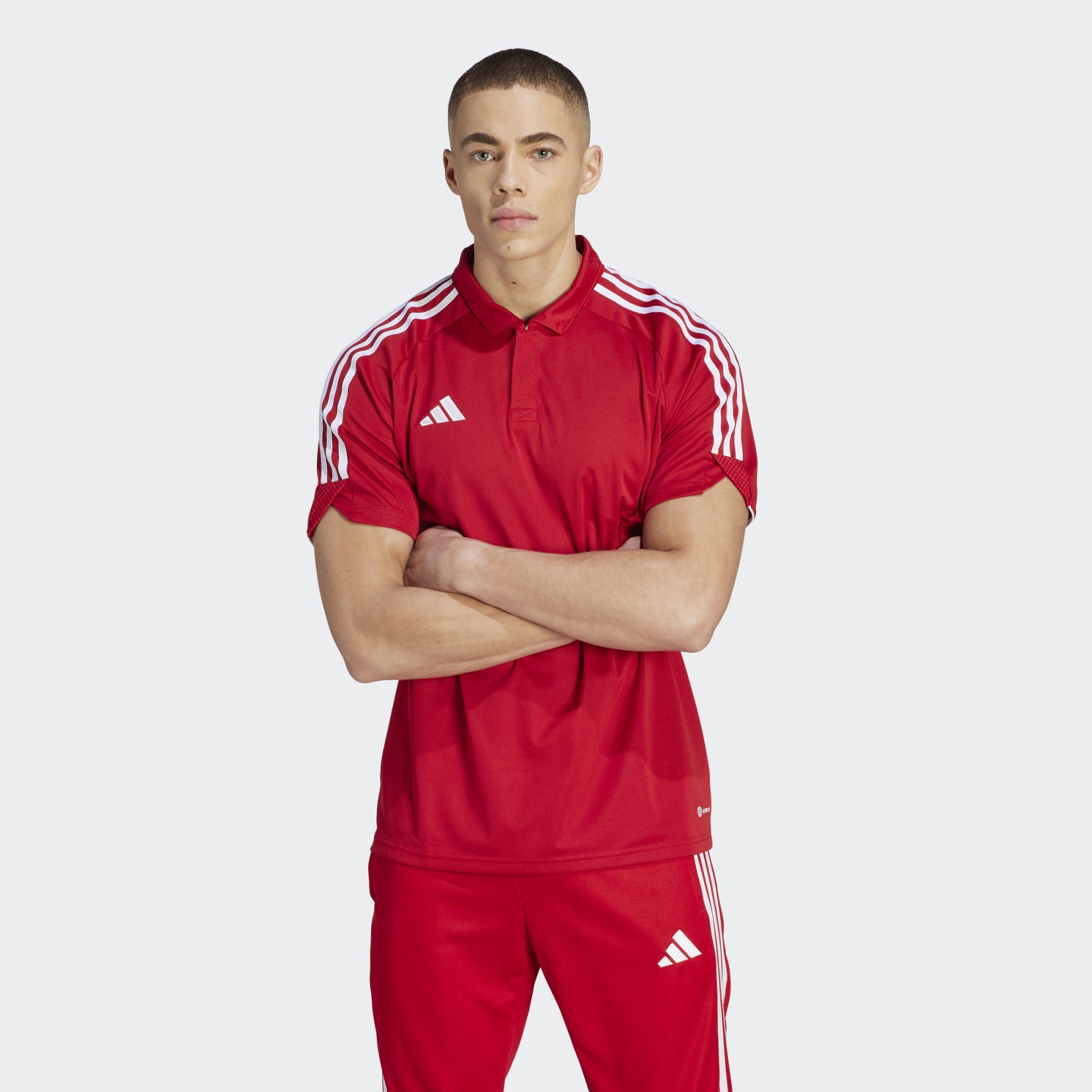 POLOSHIRT TIRO Power Team Red adidas Performance 23 LEAGUE Funktionsshirt 2