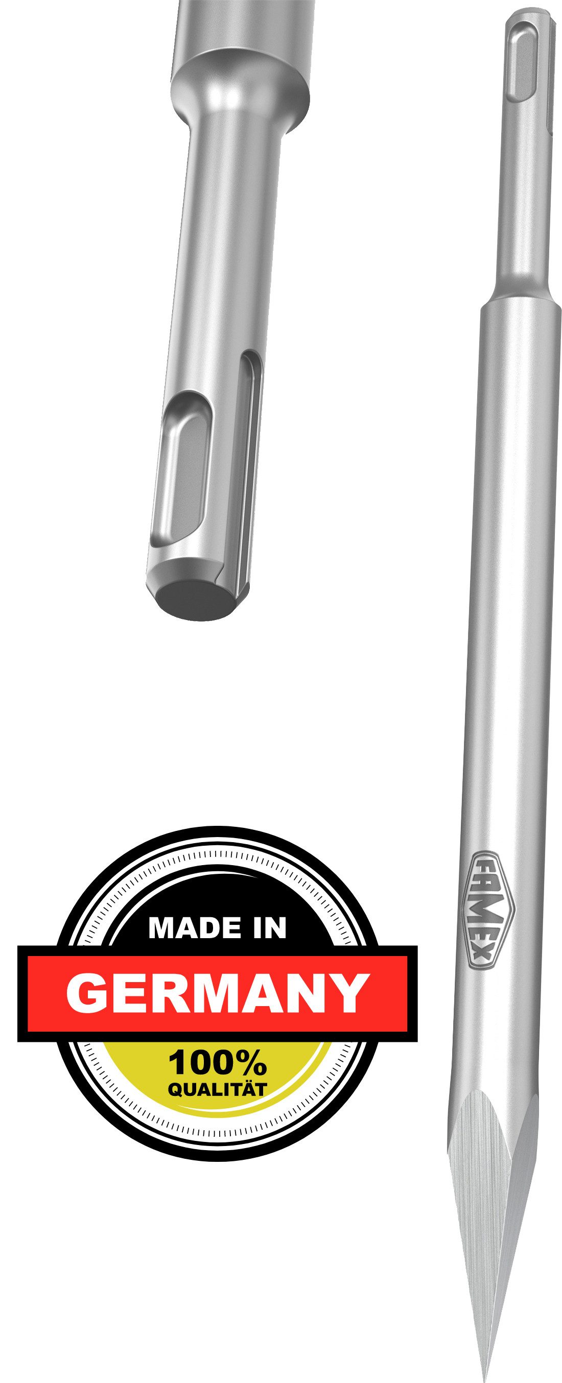 FAMEX Spitzmeißel 8326 SDS Plus Spitzmeißel