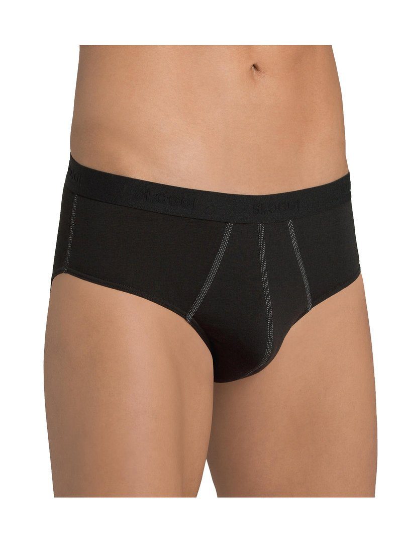 Sloggi Herren Slip 2er Pack - 96% Baumwolle, 4% Elasthan, Bequemer Midi-Schnitt, Maschinenwaschbar