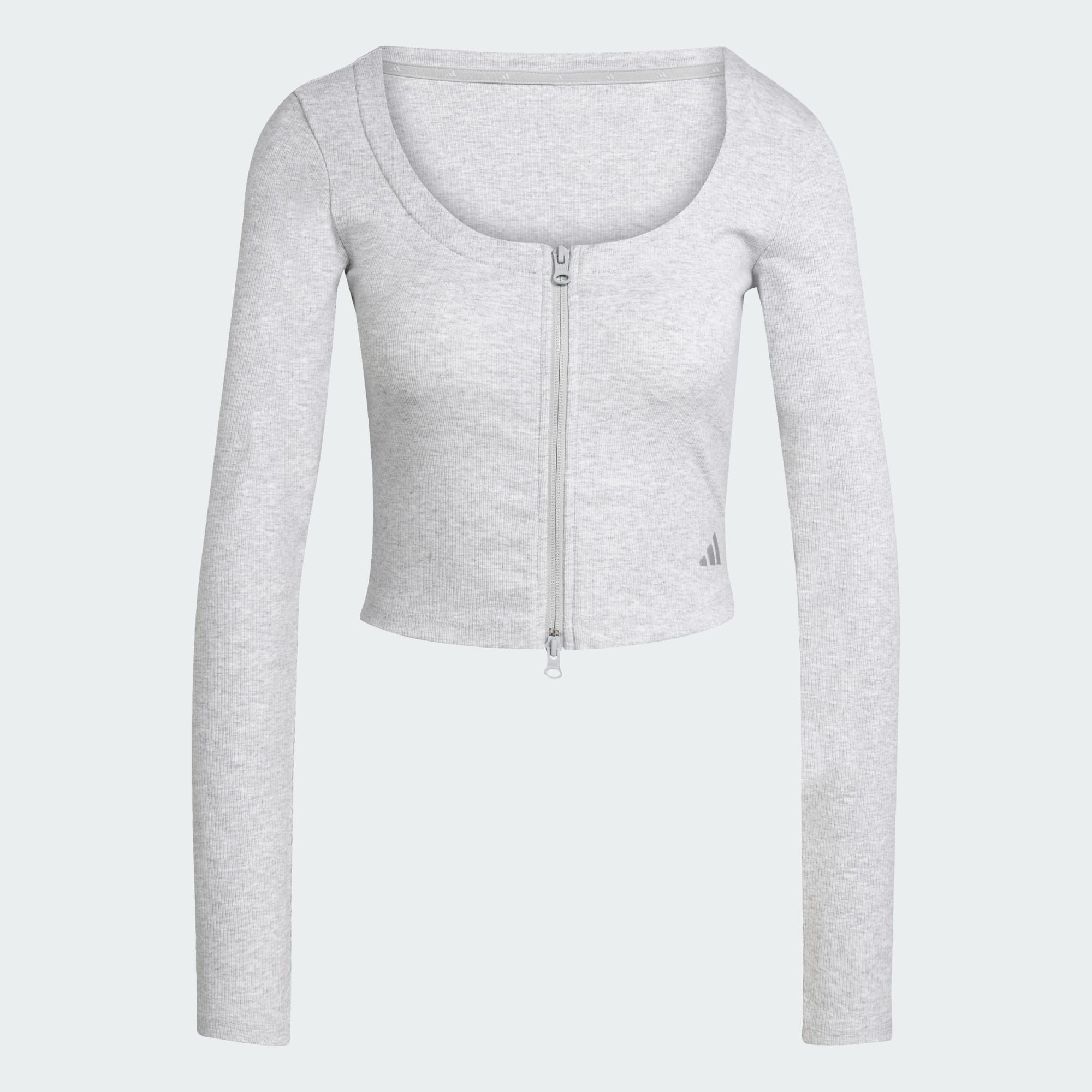 adidas Sportswear Cardigan SEASONAL ESSENTIALS RIB CARDIGAN (1-tlg)