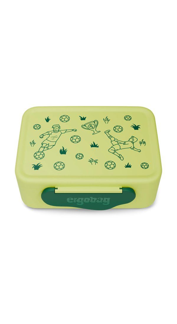 ergobag Lunchbox Brotdose, Kunststoff, (Brotdose, 1-tlg., 1x Brotdose), spülmaschinengeeignet bis 45 Grad, Handwäsche empfohlen