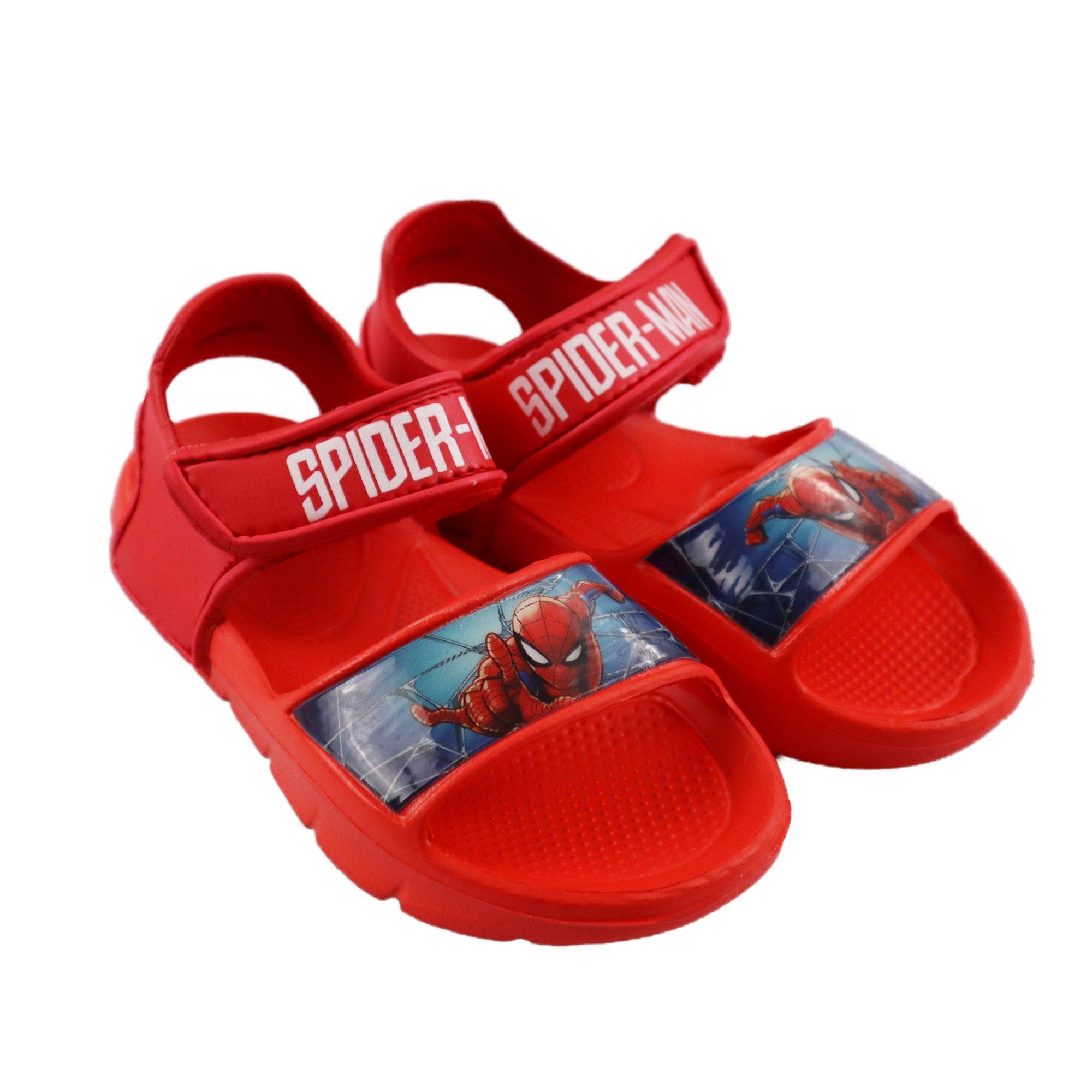 CERDÁ Spiderman Kindersandalen - Original Marvel Lizenz, Mit Klettverschluss, Aus Polyester & EVA-Gummi