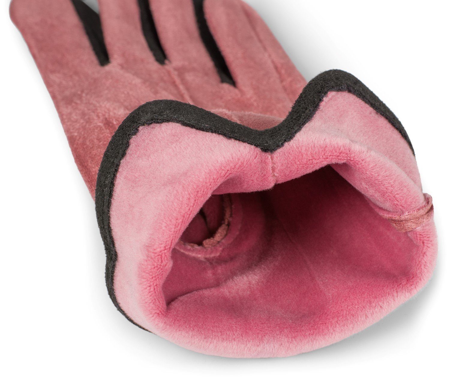 styleBREAKER Fleecehandschuhe Touchscreen Handschuhe Kontrast (1-St)