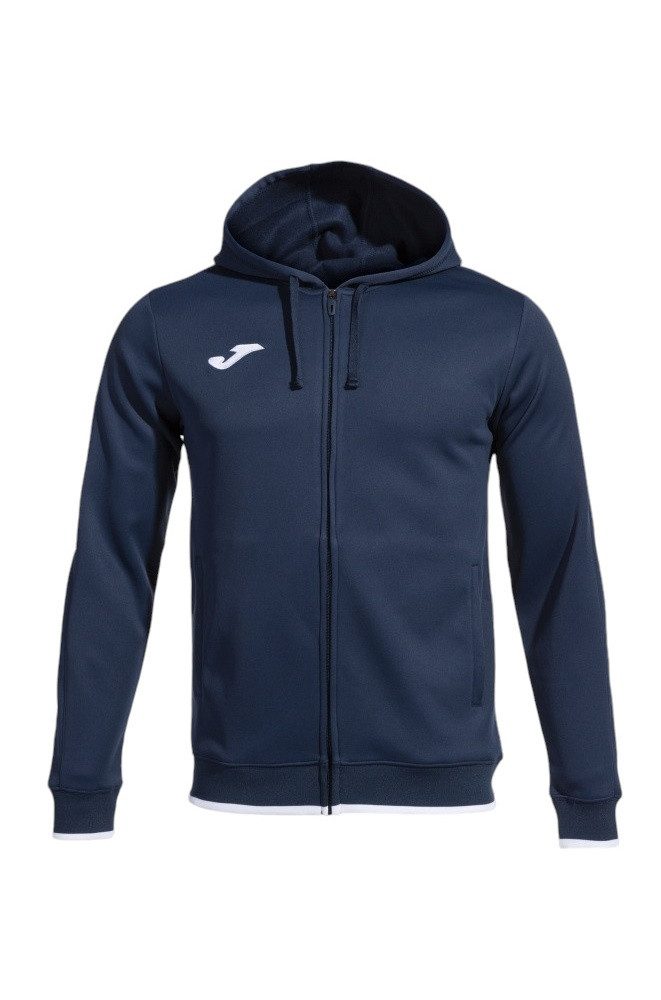 Joma Trainingsjacke Kapuzenjacke Olimpiada Full-Zip (Fleece-Futter) marineblau Herren