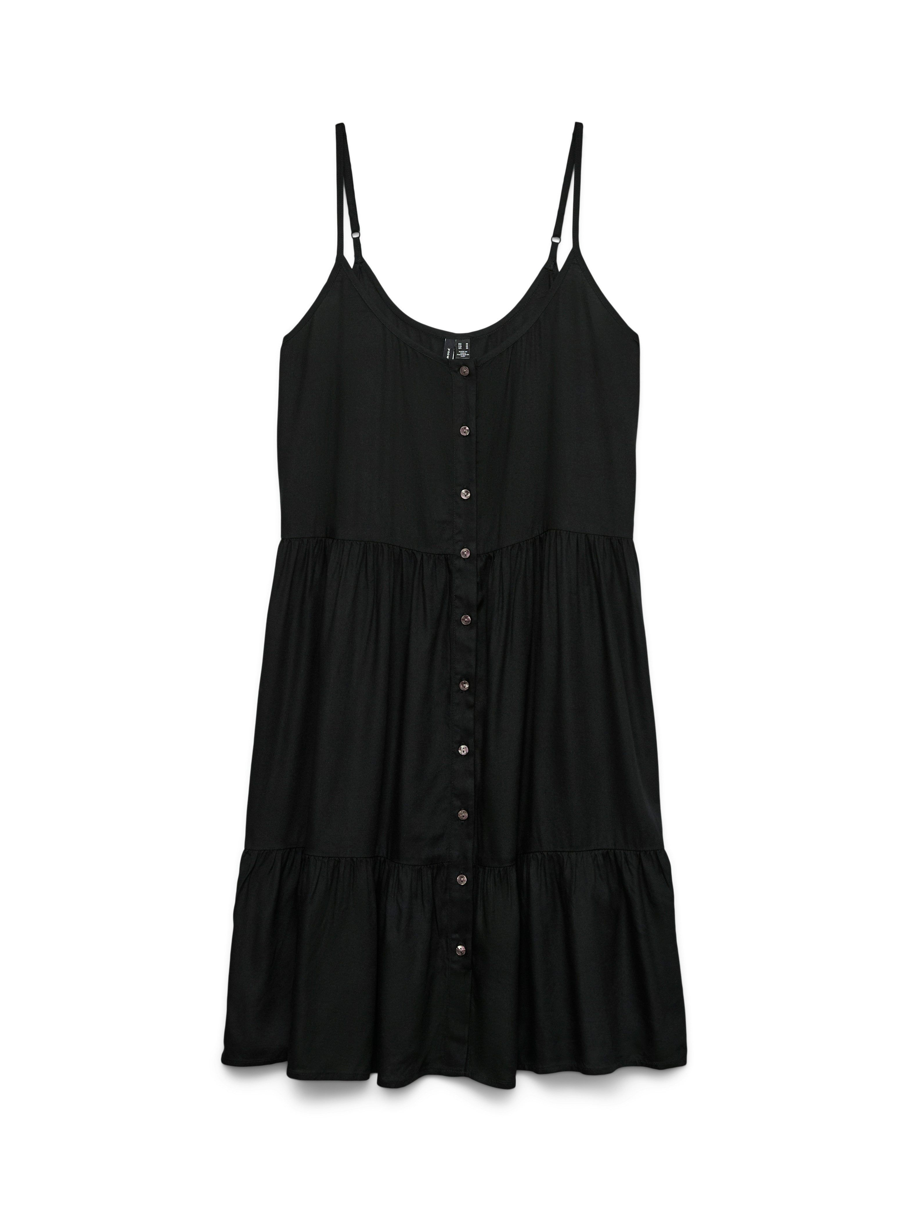 Vero Moda Trägerkleid VMBUMPY SHORT SINGLET DRESS WVN GA NOOS Sommerkleid
