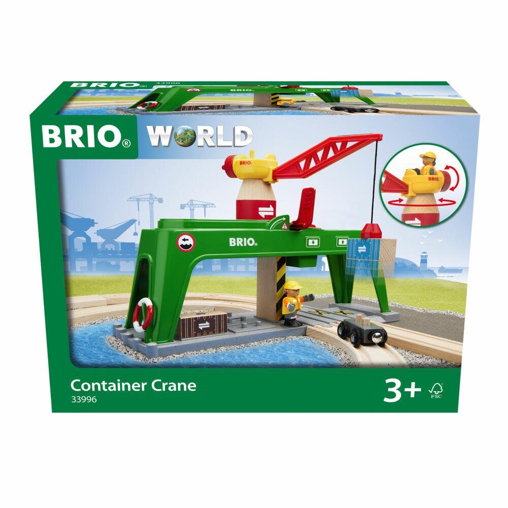 BRIO® Spielzeugeisenbahn-Erweiterung Bahn Verlade-Terminal
