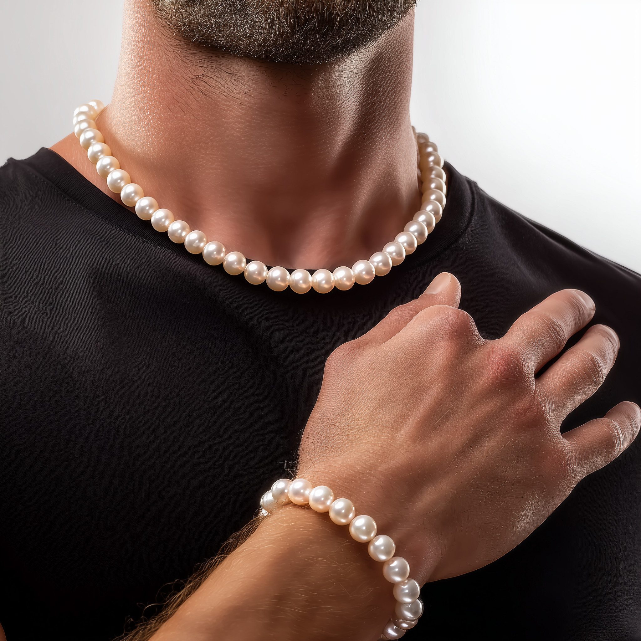 salazar.plus Perlenketten-Set Perlenkette + Perlenarmband Set günstig online kaufen