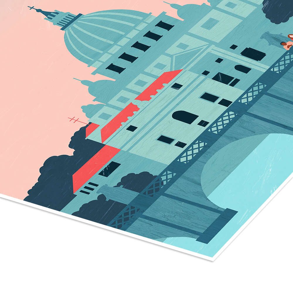 Posterlounge Wandbild Roma, Katinka Reinke, erhältlich als Poster, Leinwandbild, Wandsticker oder Acrylglasbild
