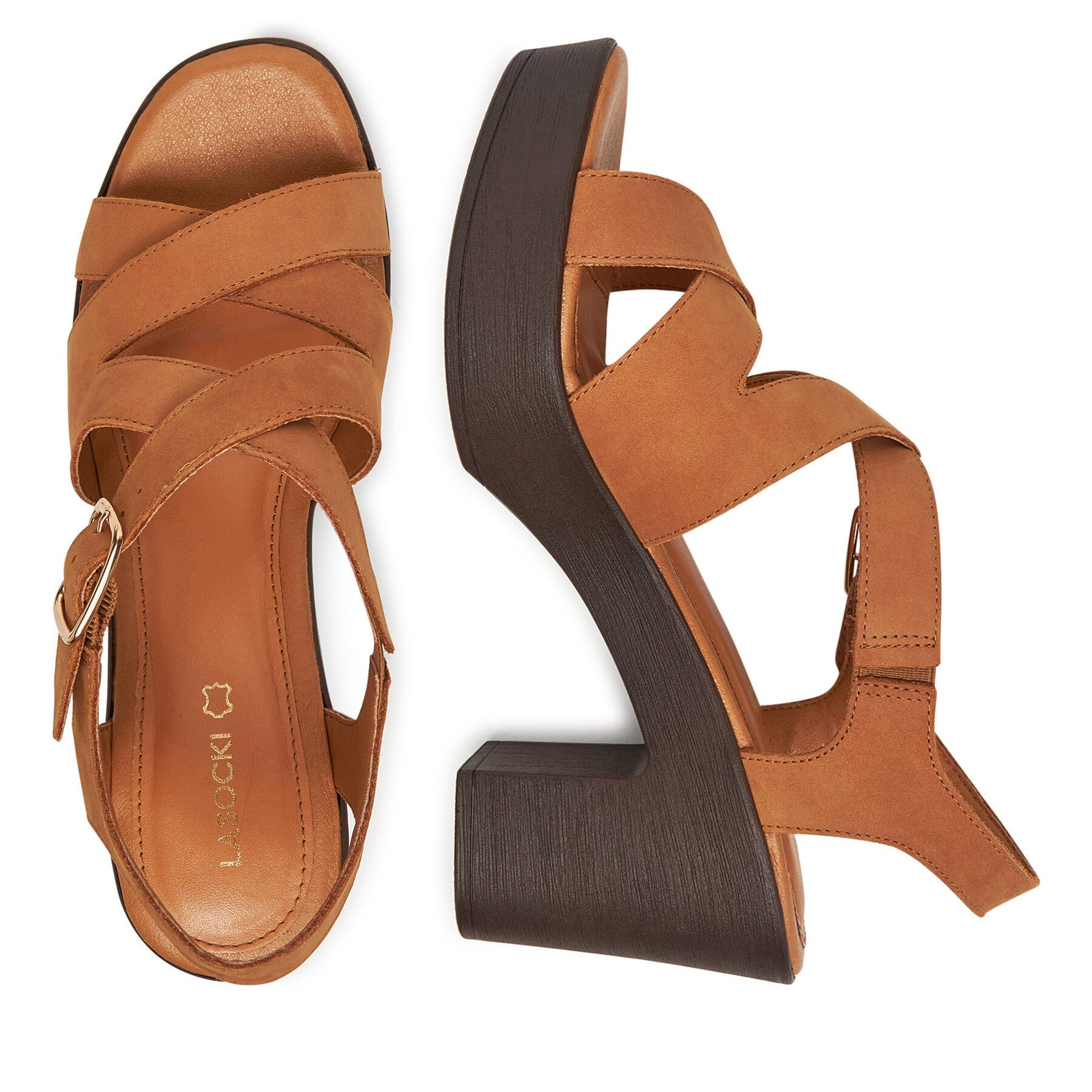 LASOCKI Lasocki Damen Sandals Brown EST-2027-01 Sandale